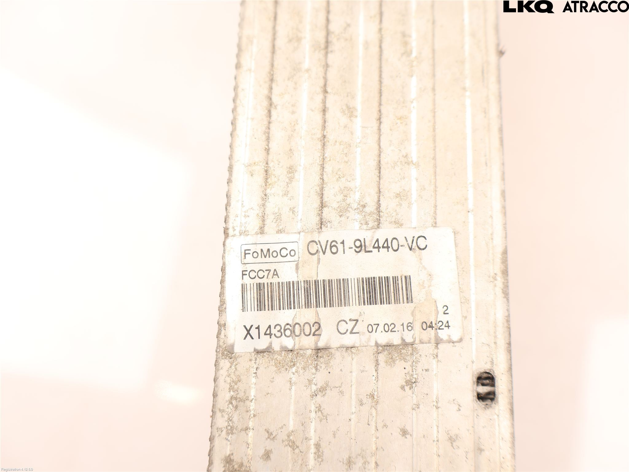 Ford FOCUS 15-18 Laddluft-Intercooler Kyl