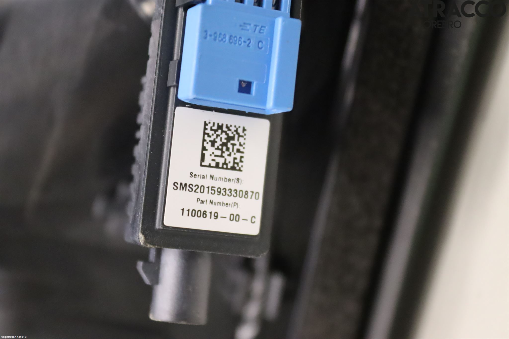 Tesla MODEL 3 17- Dörr Dekorlist Fram Hö