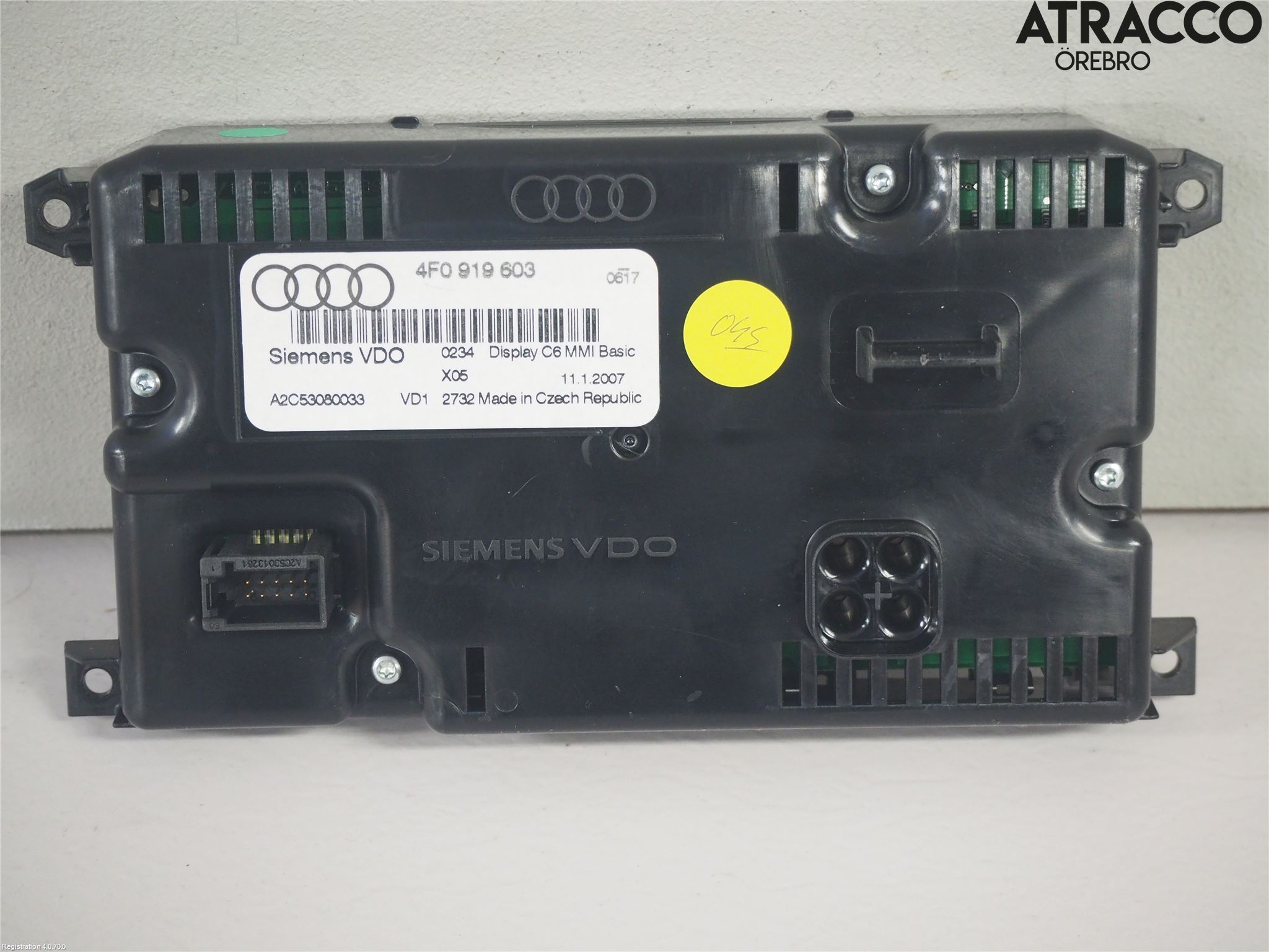 Audi A6/S6     05-11 Bildskärm