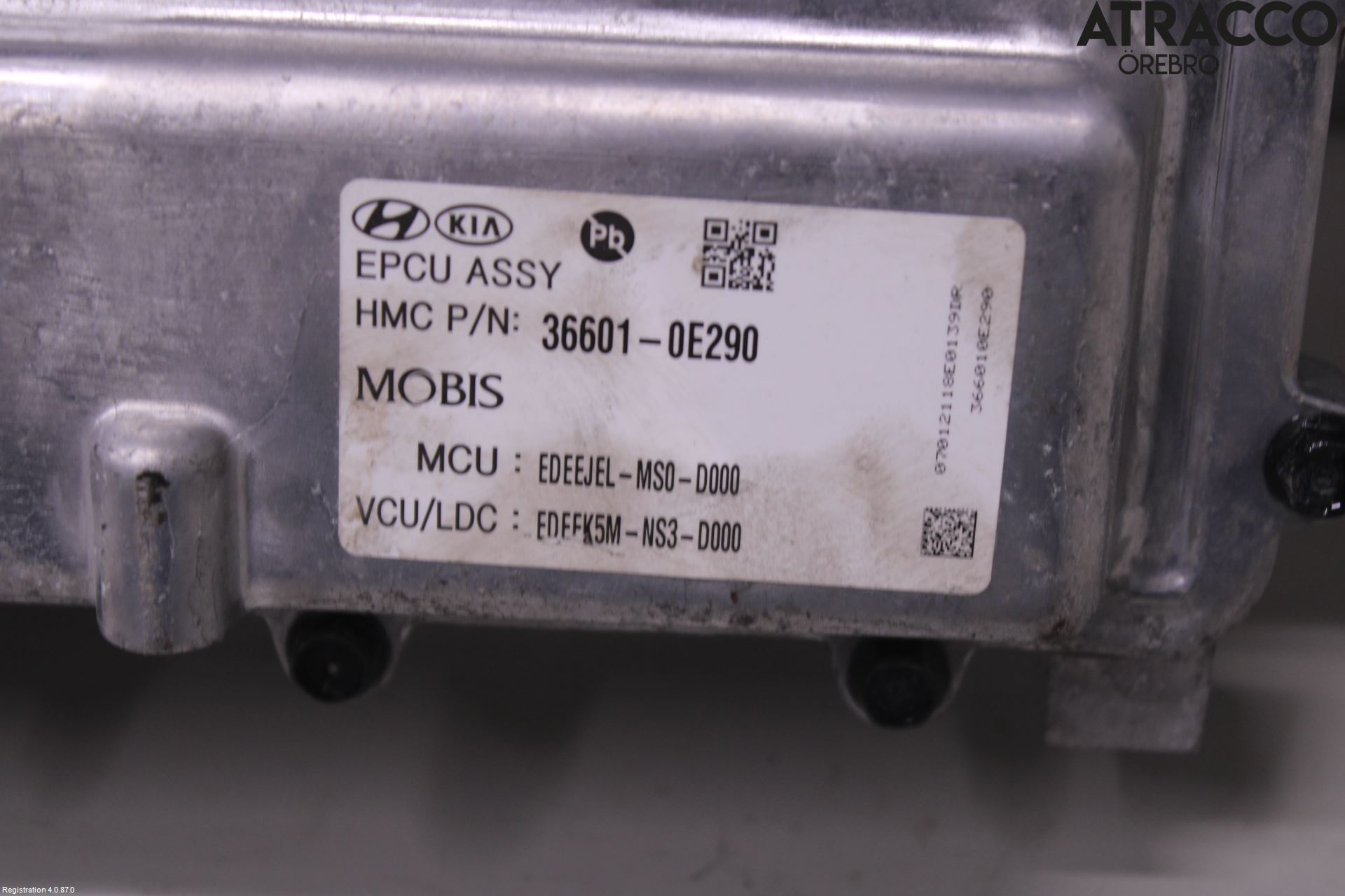 Kia NIRO (DE) 17-22 Batteriladdare Högspänning