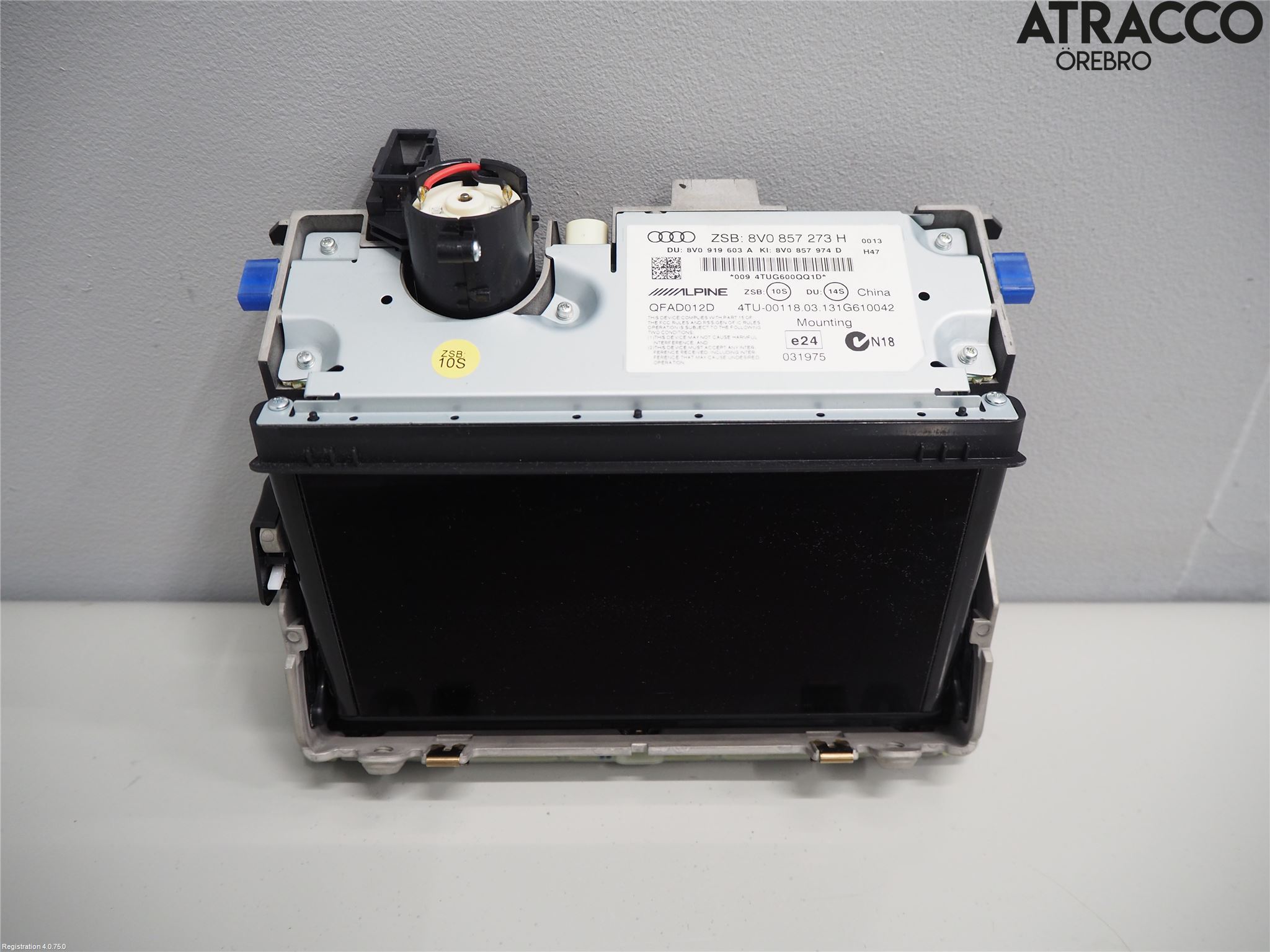 Audi A3/S3 05-13 Bildskärm