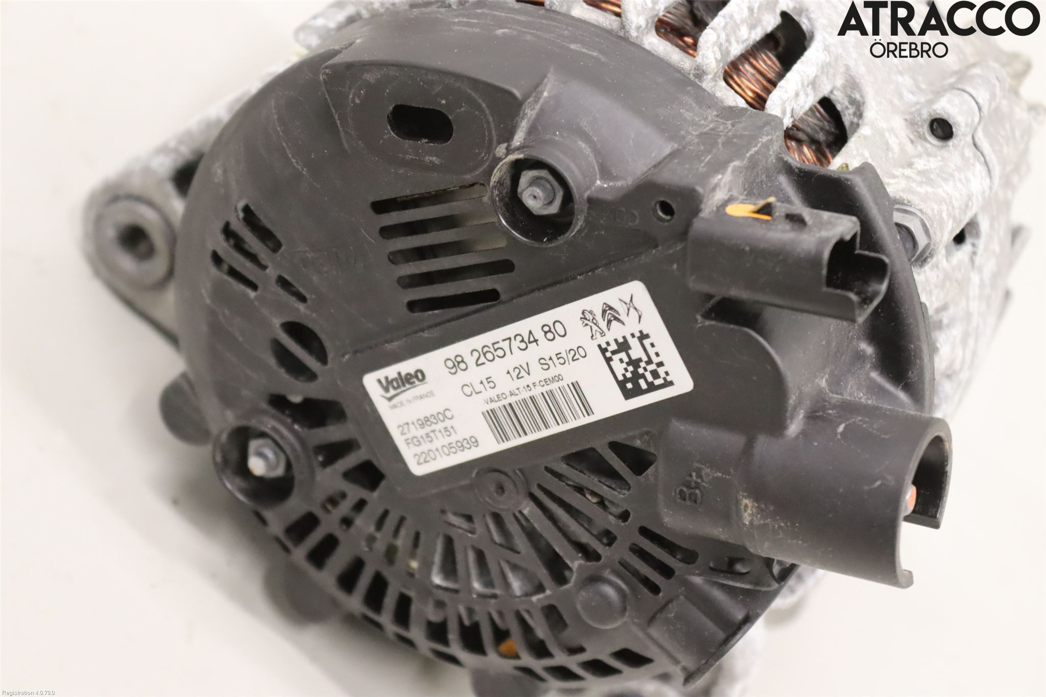 Peugeot 2008/E-2008 20- Generator