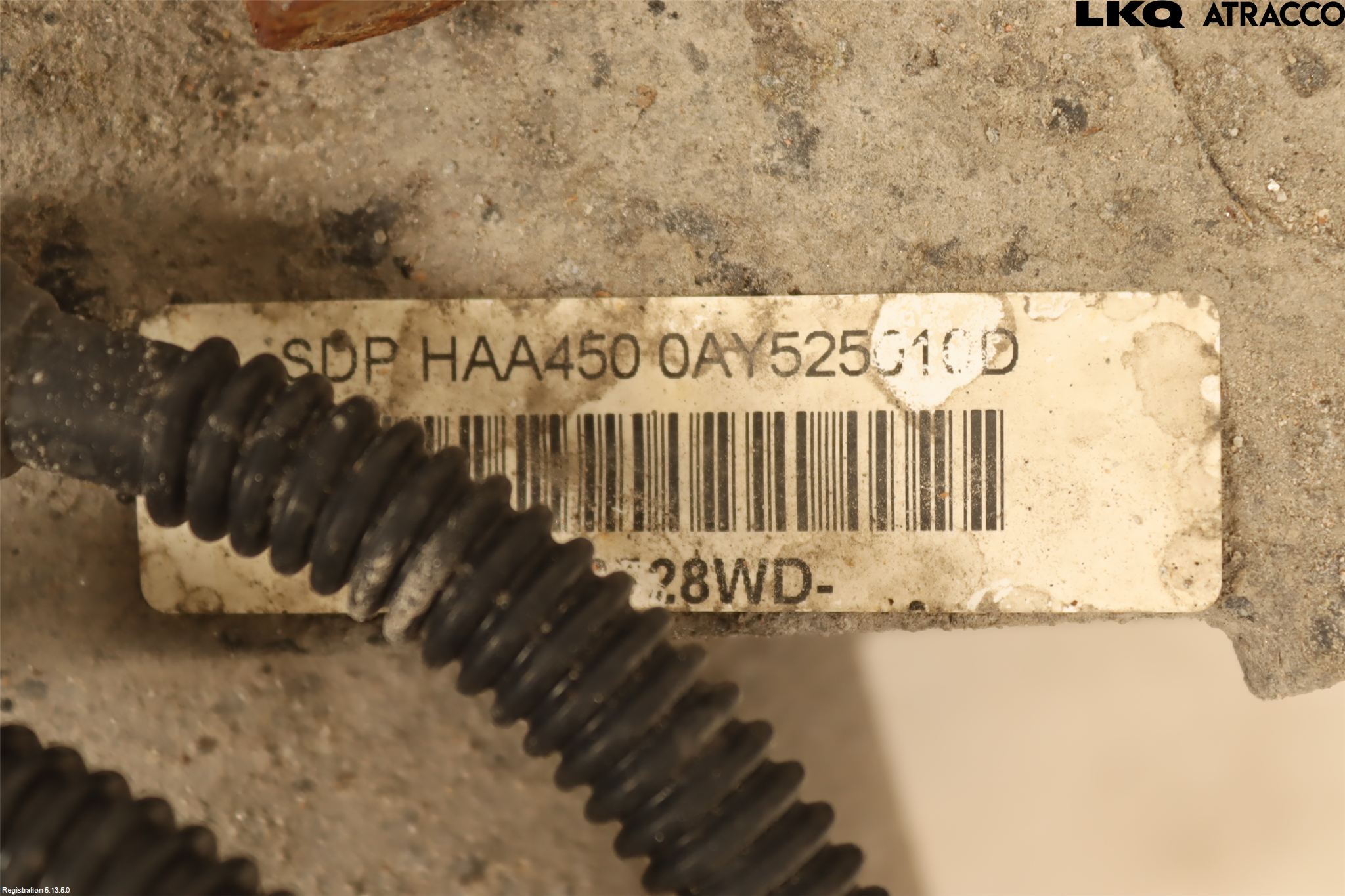 Volkswagen VW TIGUAN 07-16 Bakväxel-Diff