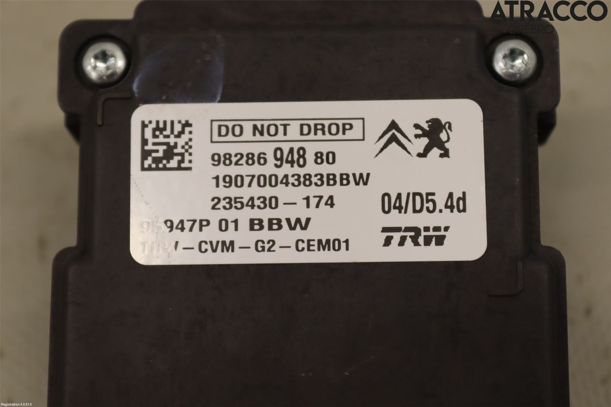 Peugeot 308 14-21 Sensor Aktivt Kollisionsskydd