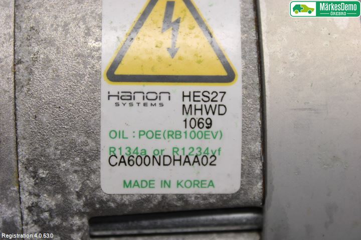 Kia NIRO (DE) 17-22 Ac Kompressor