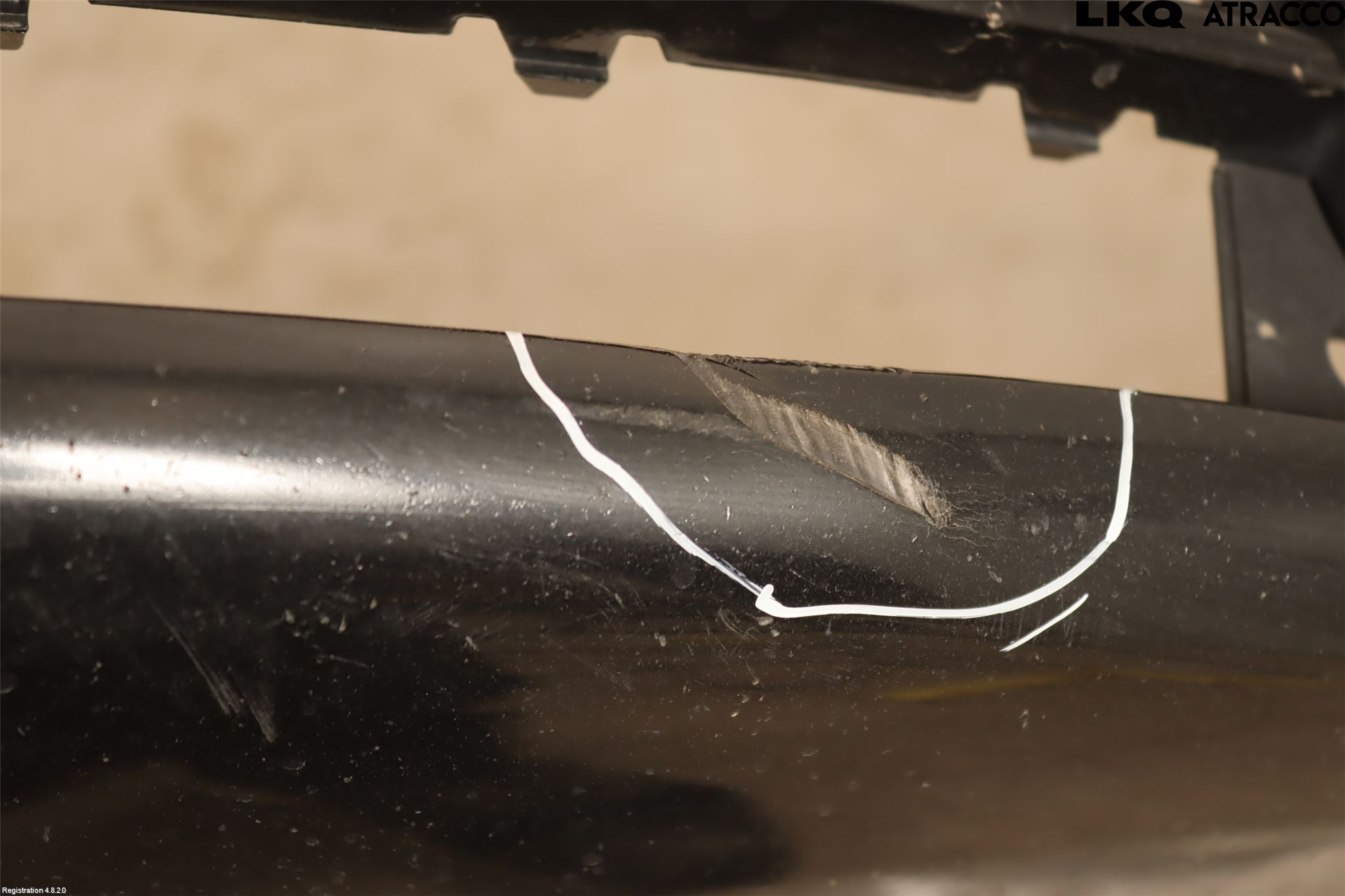 Audi A4/S4 05-07 Stötfångarbeklädnad Fram