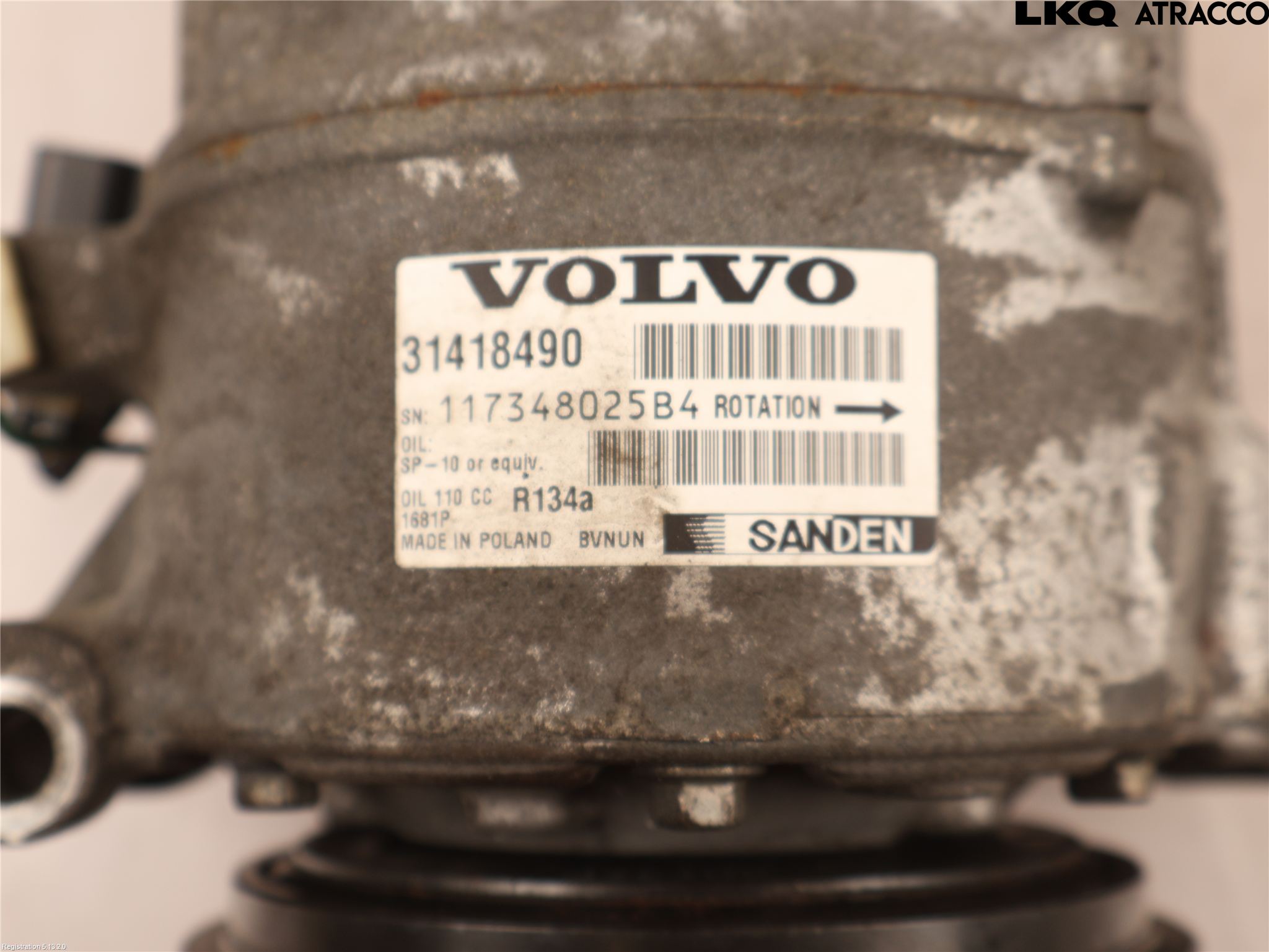 Volvo XC60 14-17 Ac Kompressor