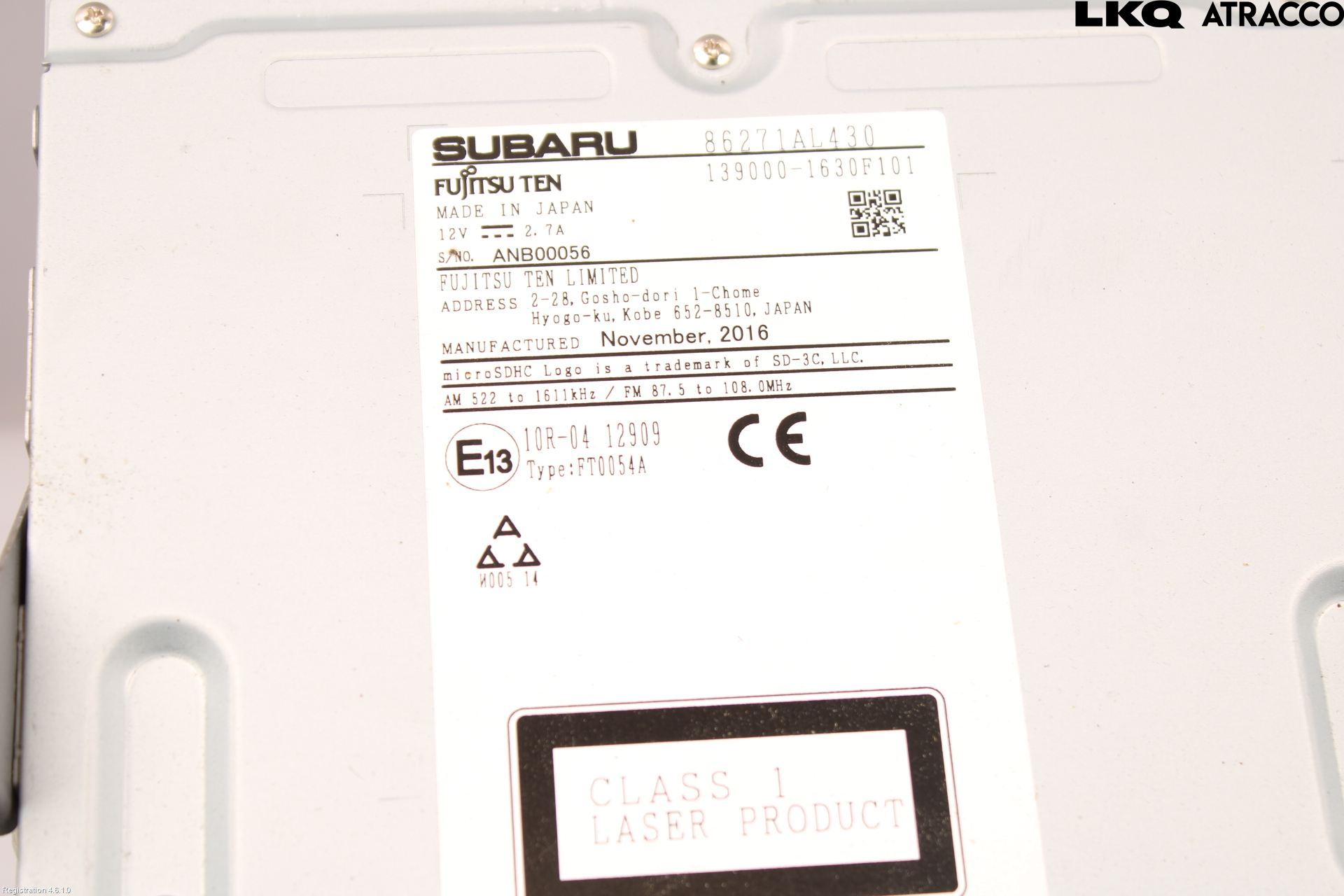 Subaru OUTBACK 15-20 Gps Navigator