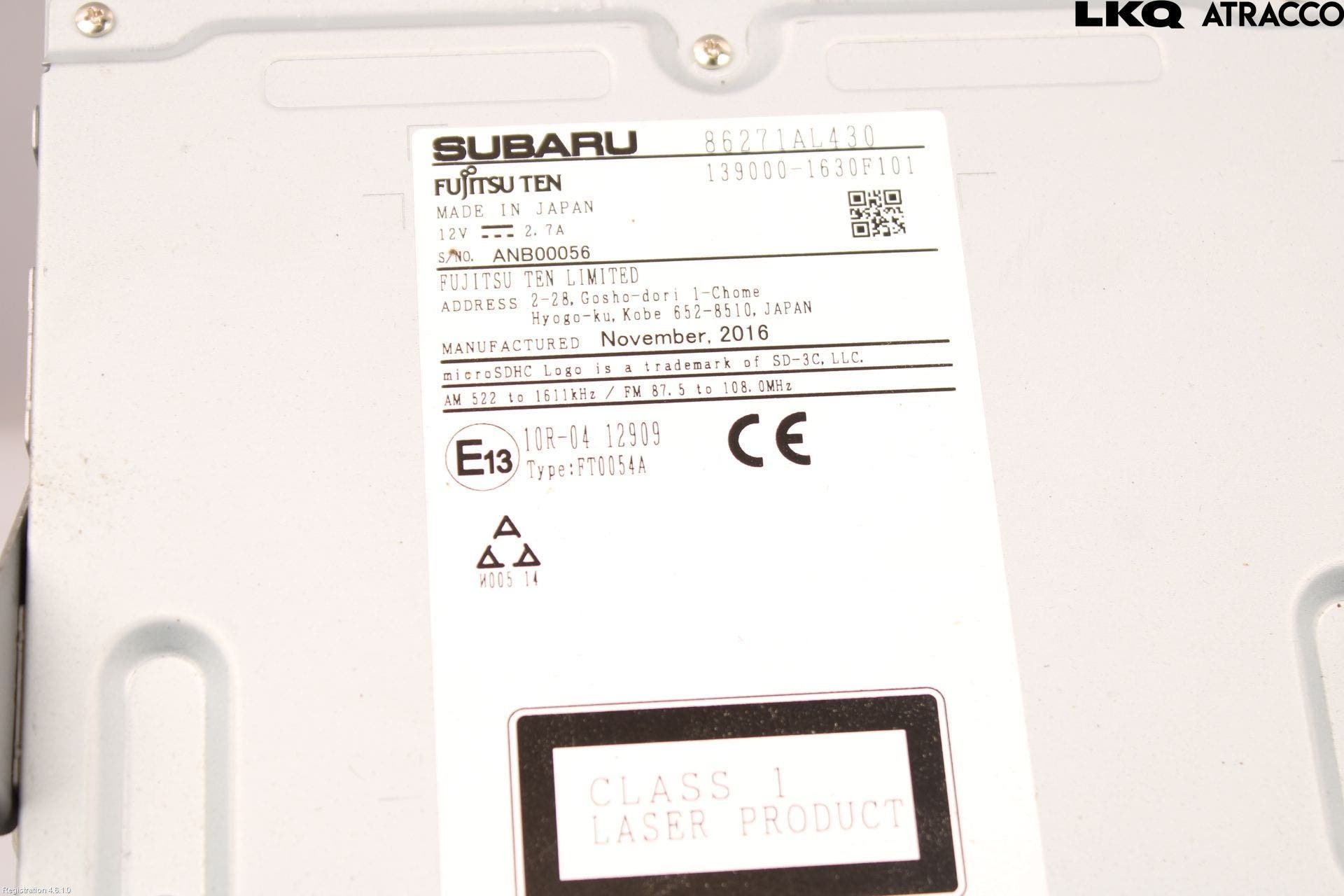 Subaru OUTBACK 15-20 Gps Navigator