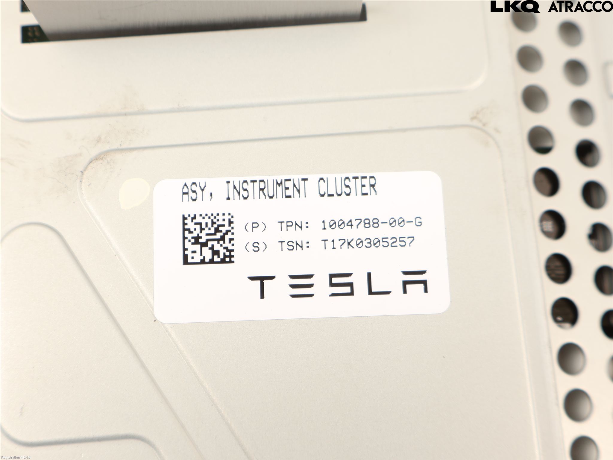 Tesla MODEL S 13- Instrument Komb