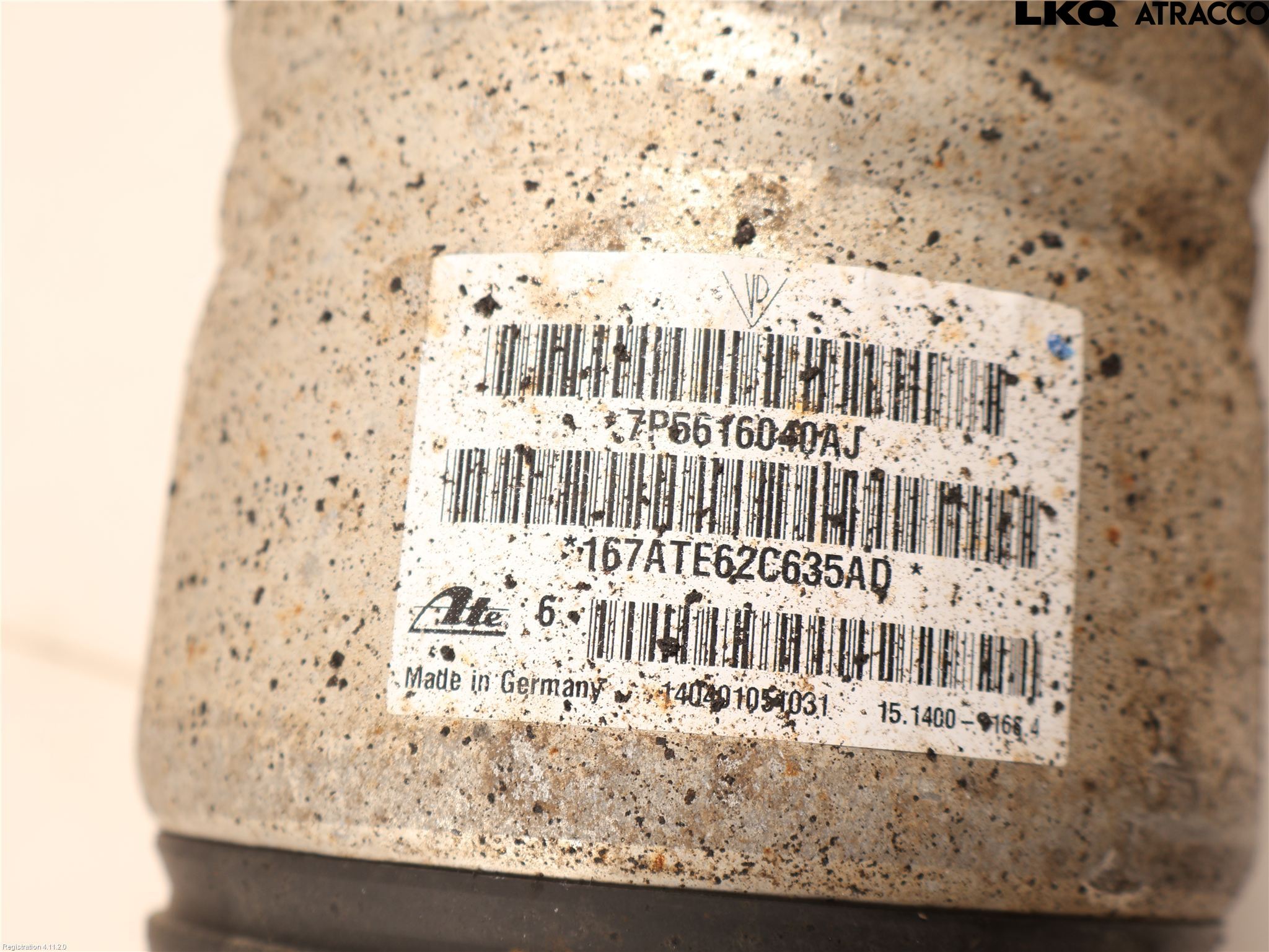 Porsche CAYENNE 03- Fjäderben Fram Höger