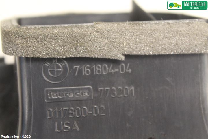 BMW X5 E70 07-13 Defrosterkanal-Munstycke