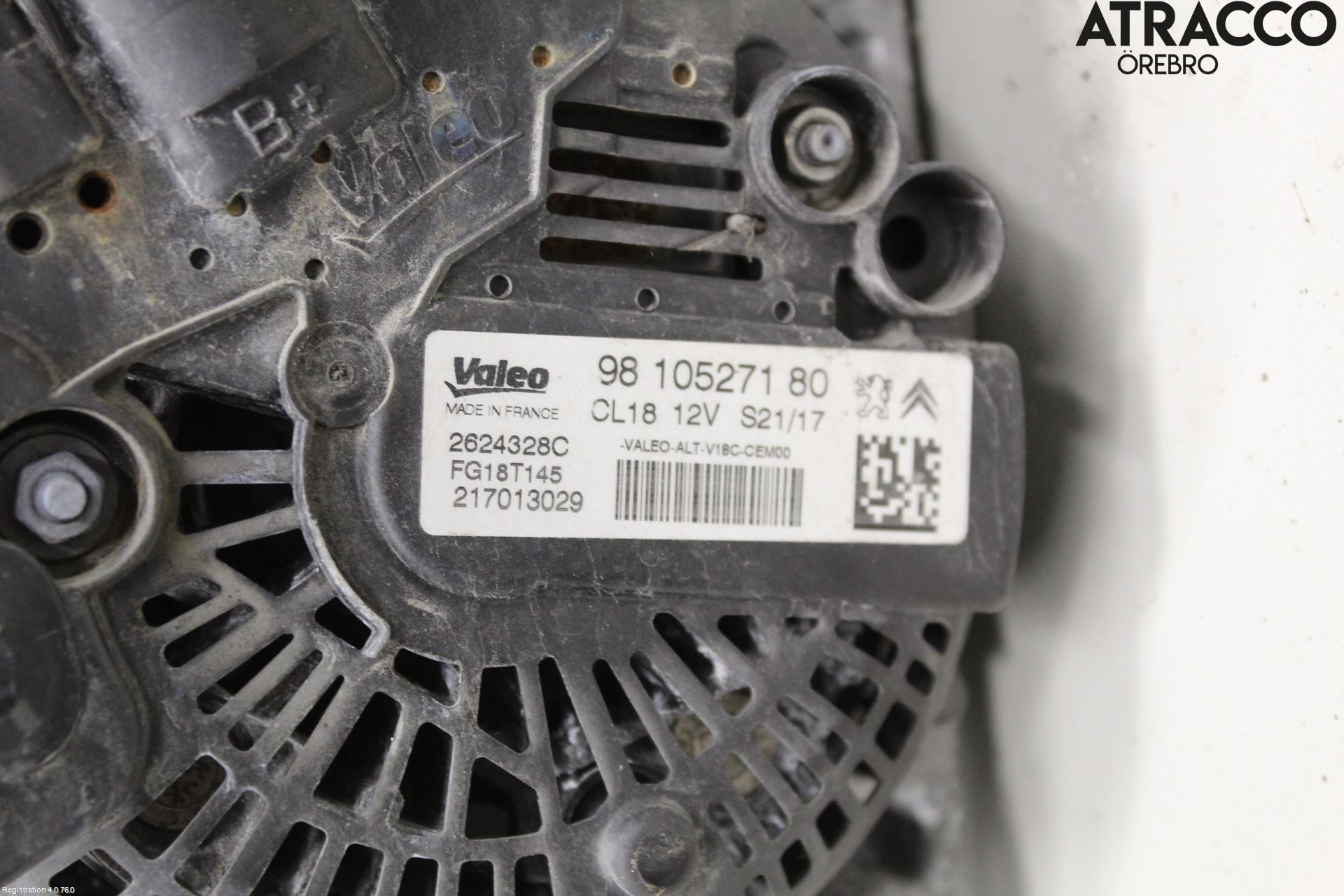 Peugeot PARTNER 16-18 Generator
