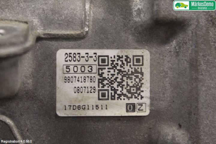 Peugeot 2008 13-20 Växellåda Automat