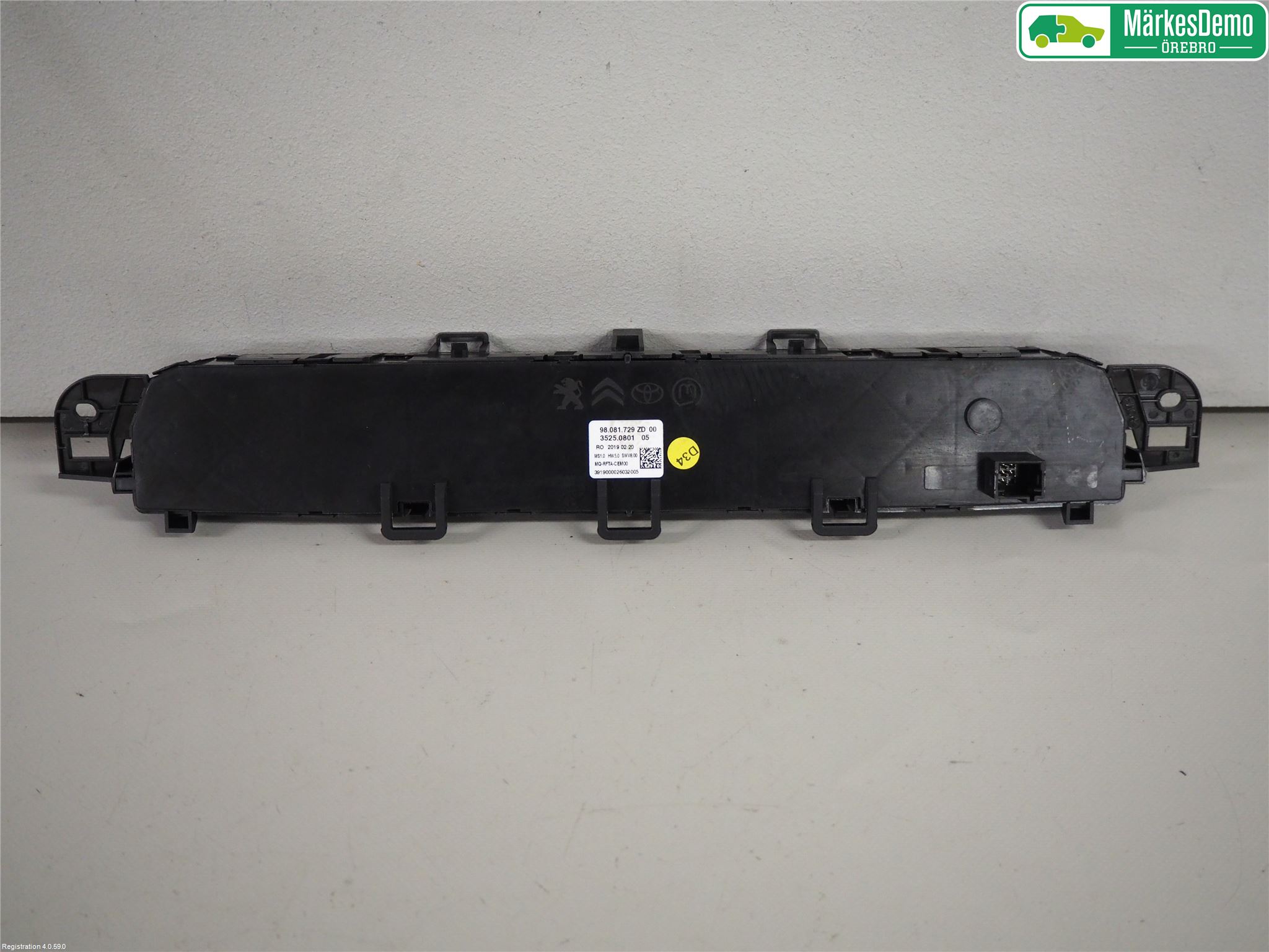 Peugeot EXPERT/E-EXPERT 17- Ac Styrenhet Ac Manöveren