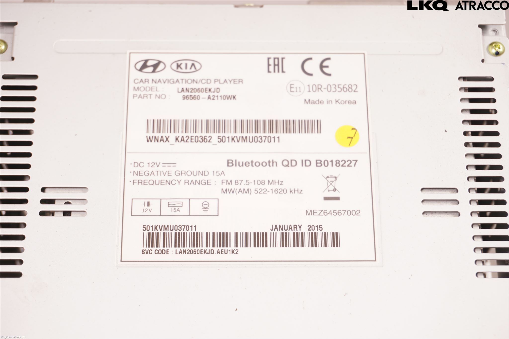 Kia CEED 12-18 Gps Navigator