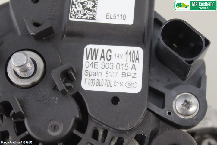 Volkswagen VW POLO VI 18->> Generator