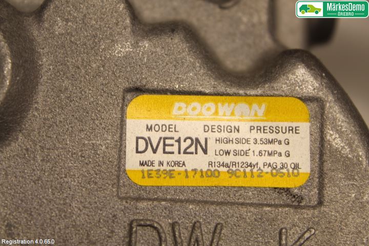 Kia STONIC 18->> Ac Kompressor