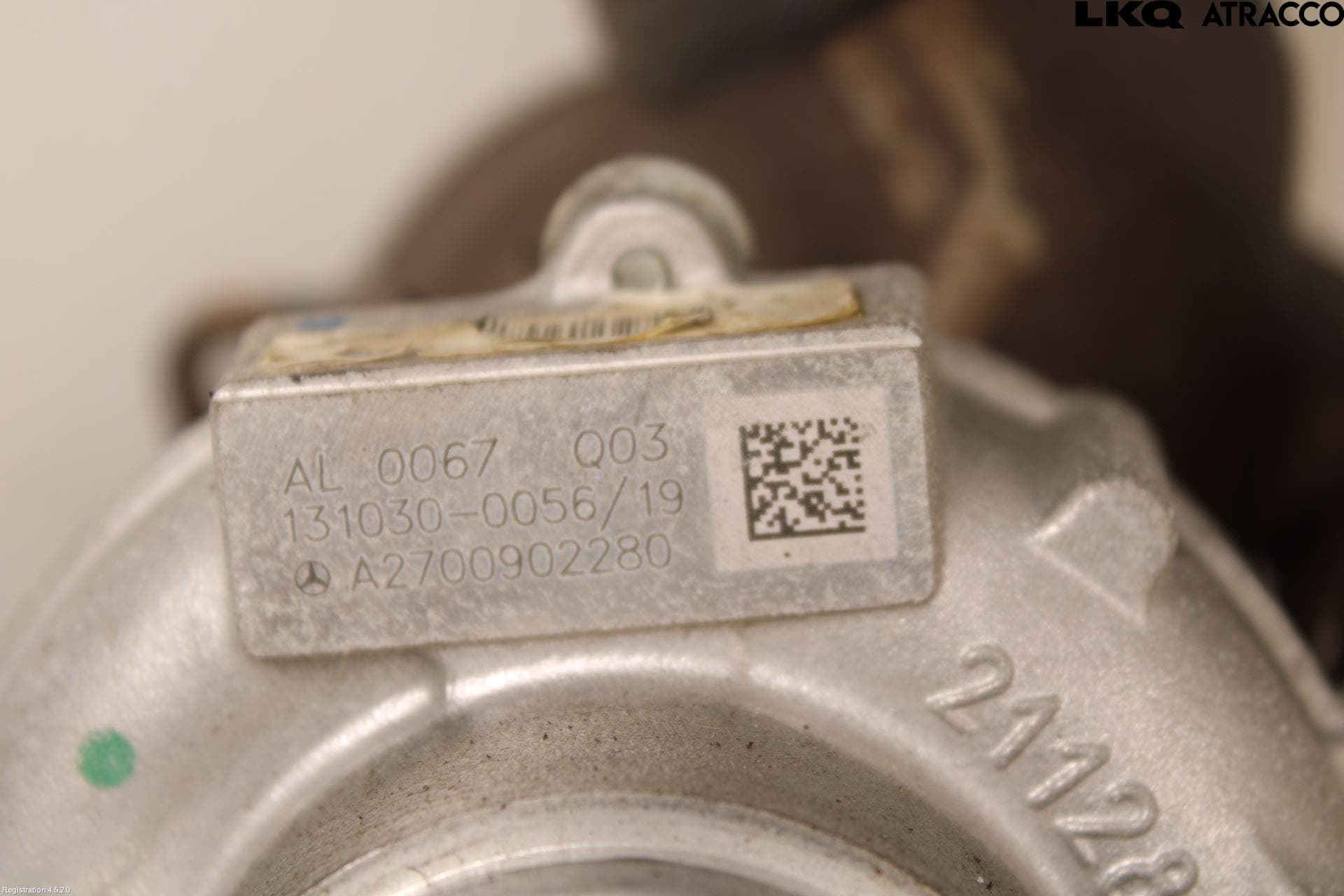 Mercedes-Benz MB A-KLASS (W176) 13-18 Turboaggregat