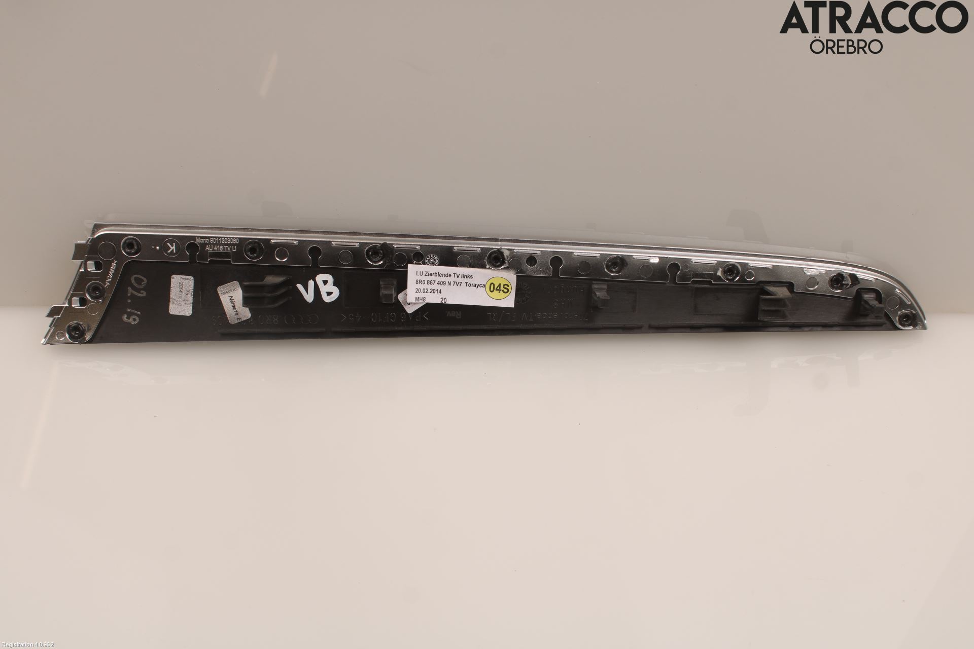 Audi Q5 09-16 Dörrklädsel Inlägg-List Vä