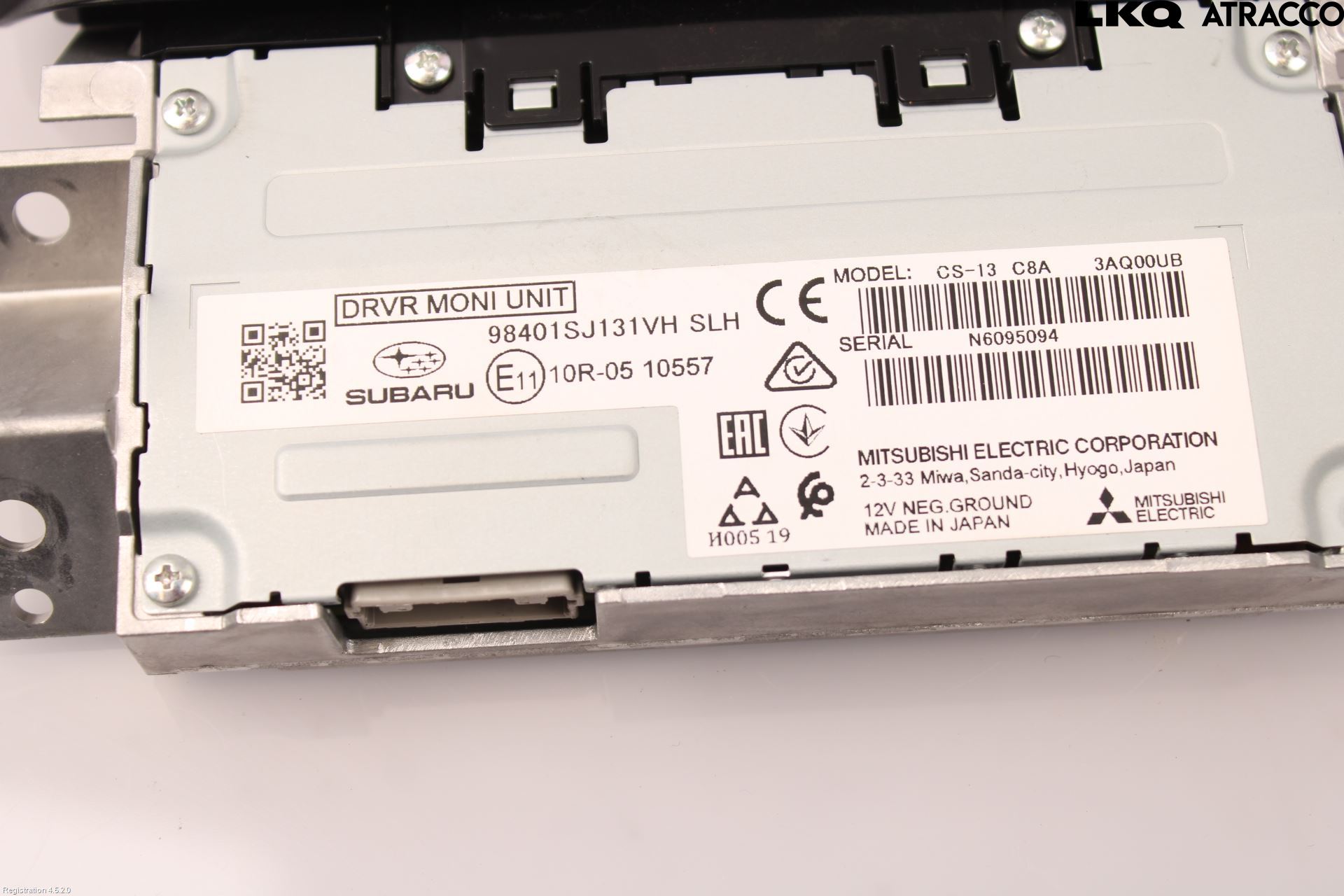 Subaru FORESTER SK 19- Kontrolldisplay