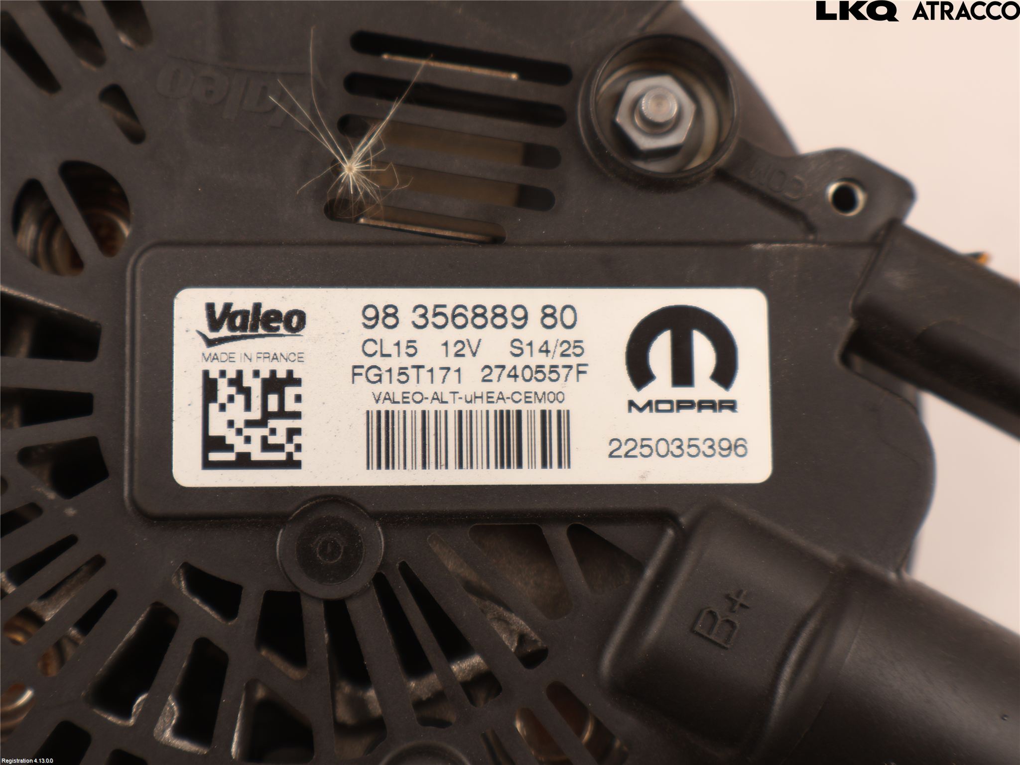 Peugeot 2008/E-2008 20- Generator