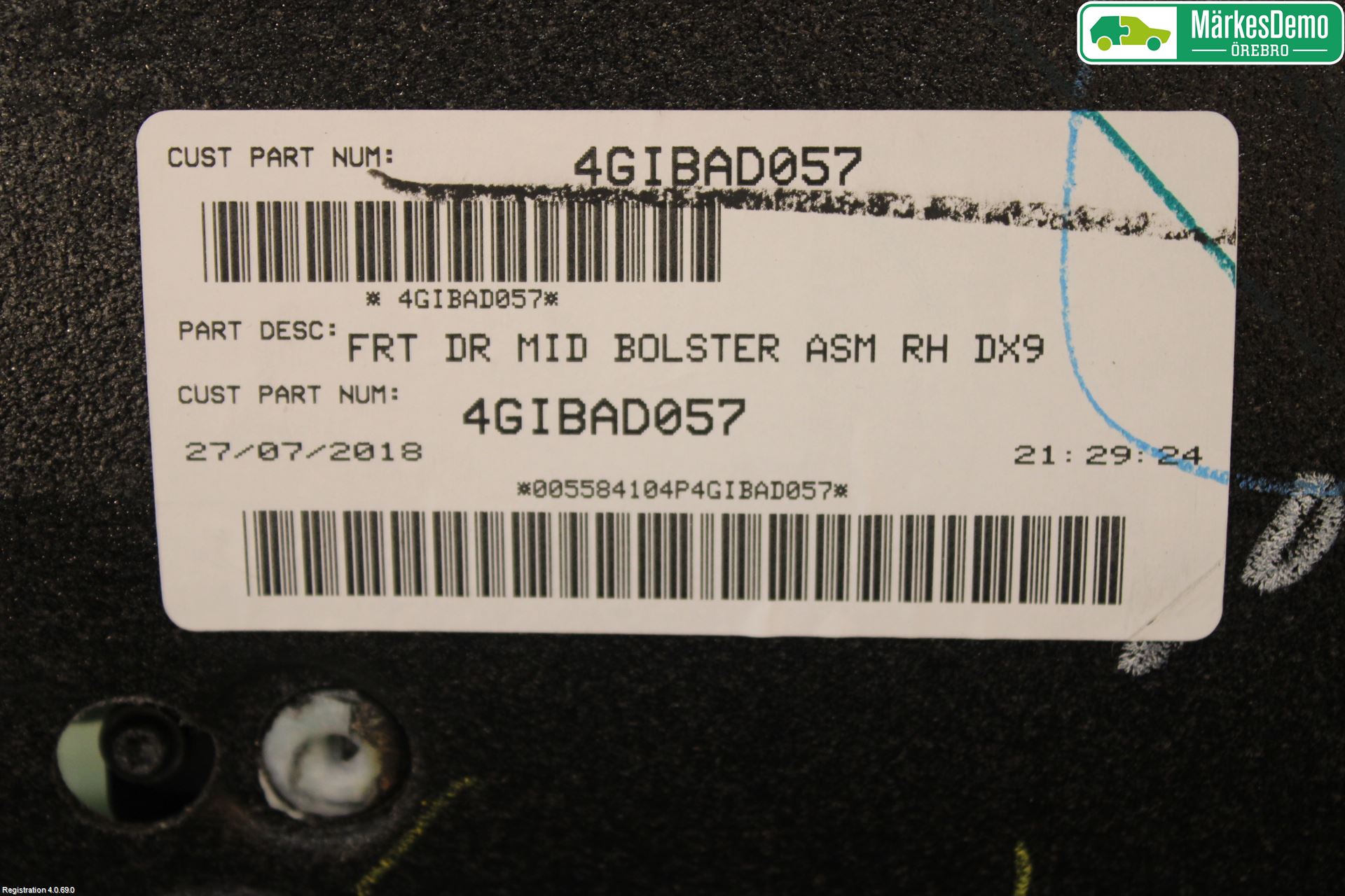 Jeep COMPASS Dörrklädsel Hö