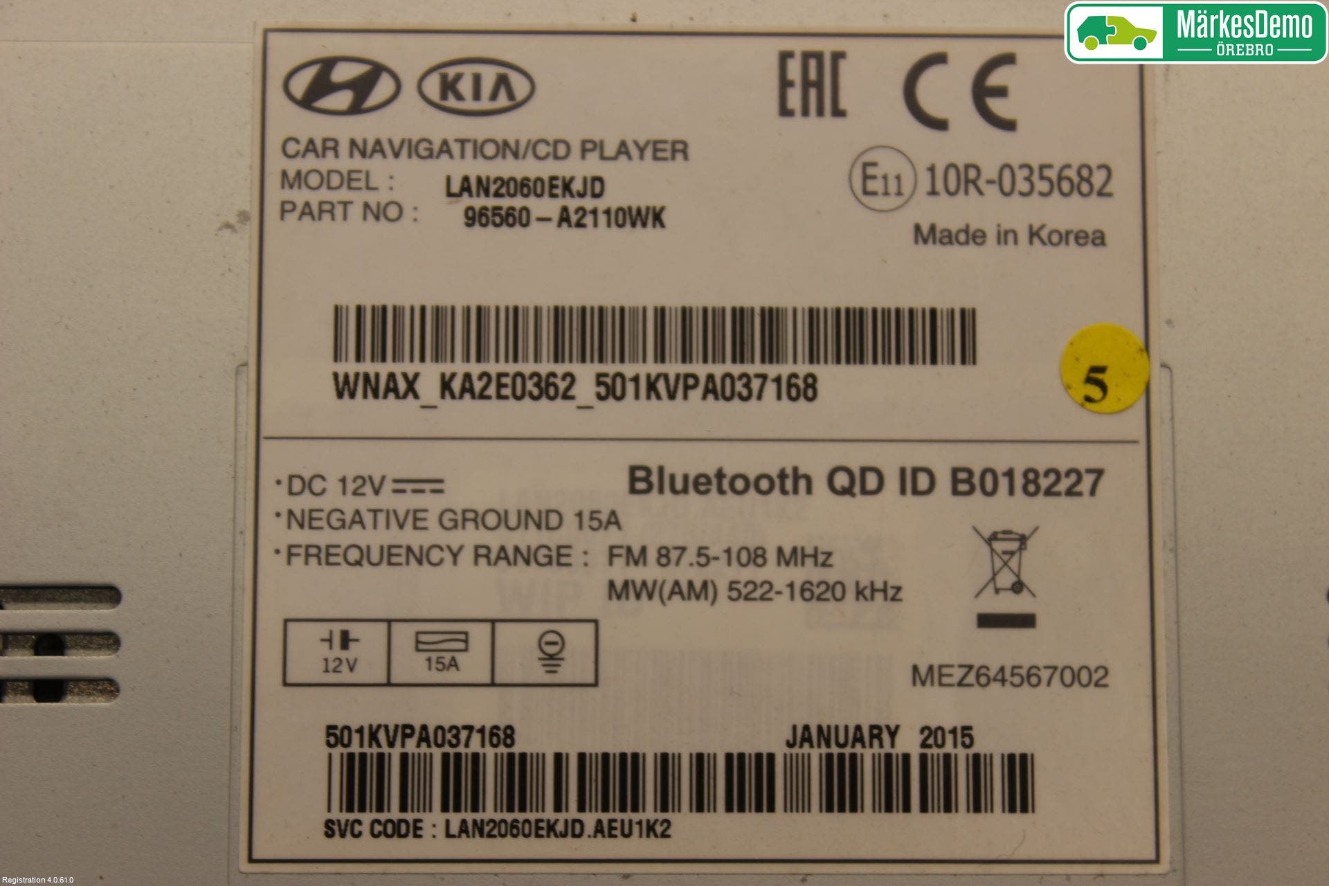 Kia CEED 12-18 Gps Navigator