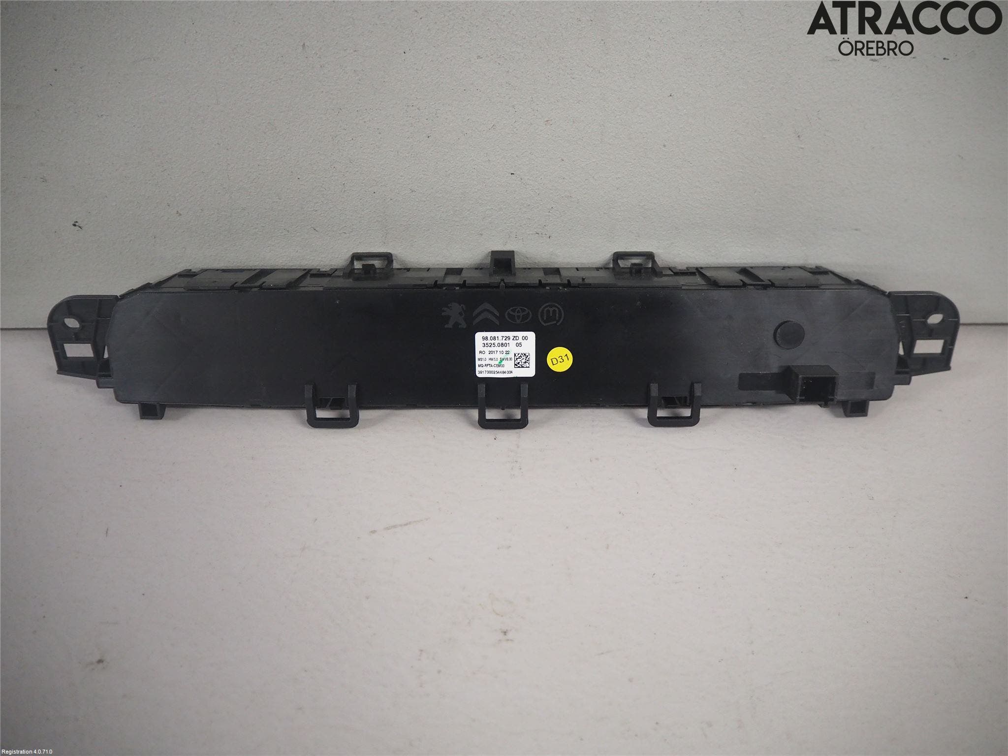 Peugeot EXPERT/E-EXPERT 17- Ac Styrenhet Ac Manöveren