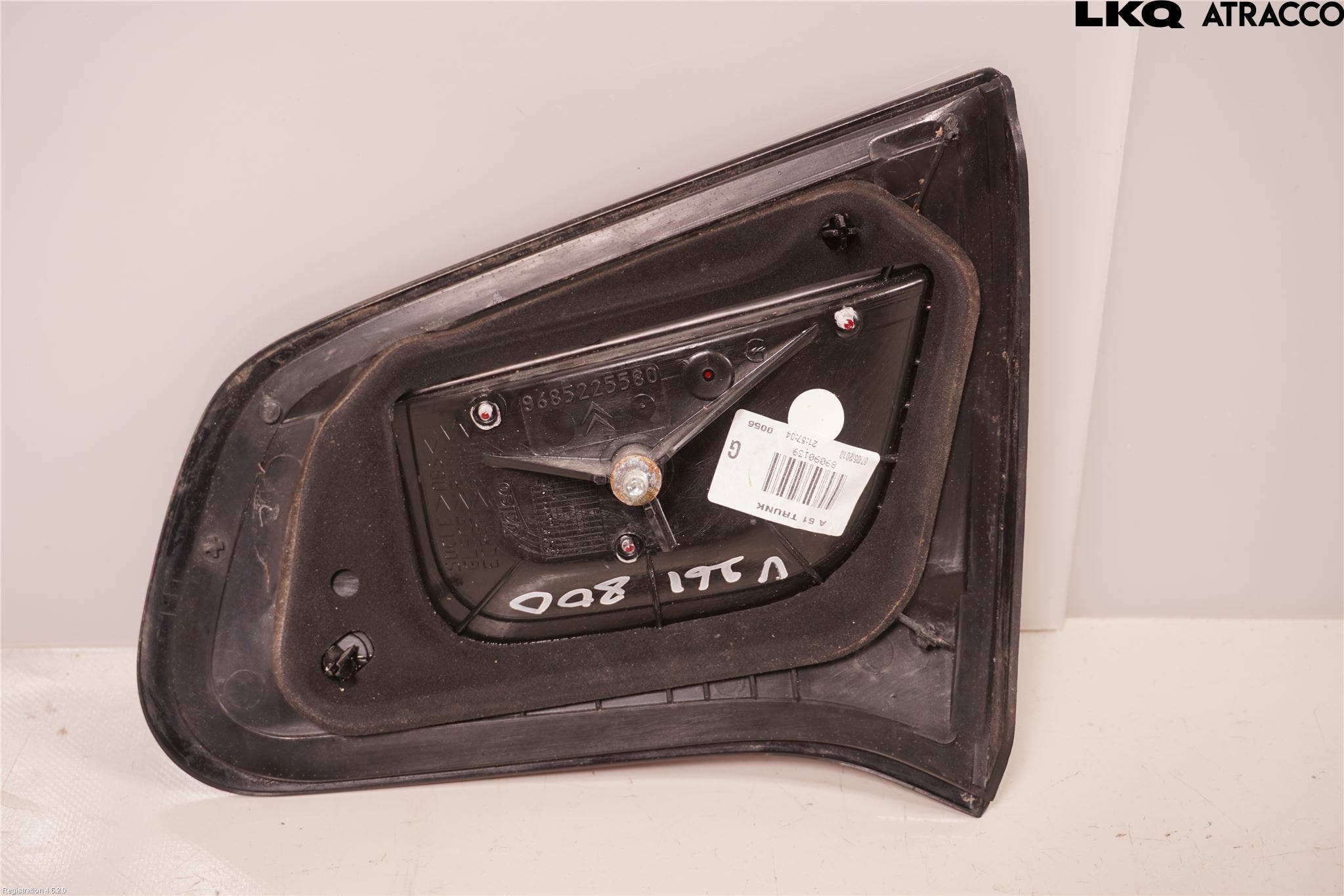 Citroen C3 10-17 Bakljus Lucka Vä