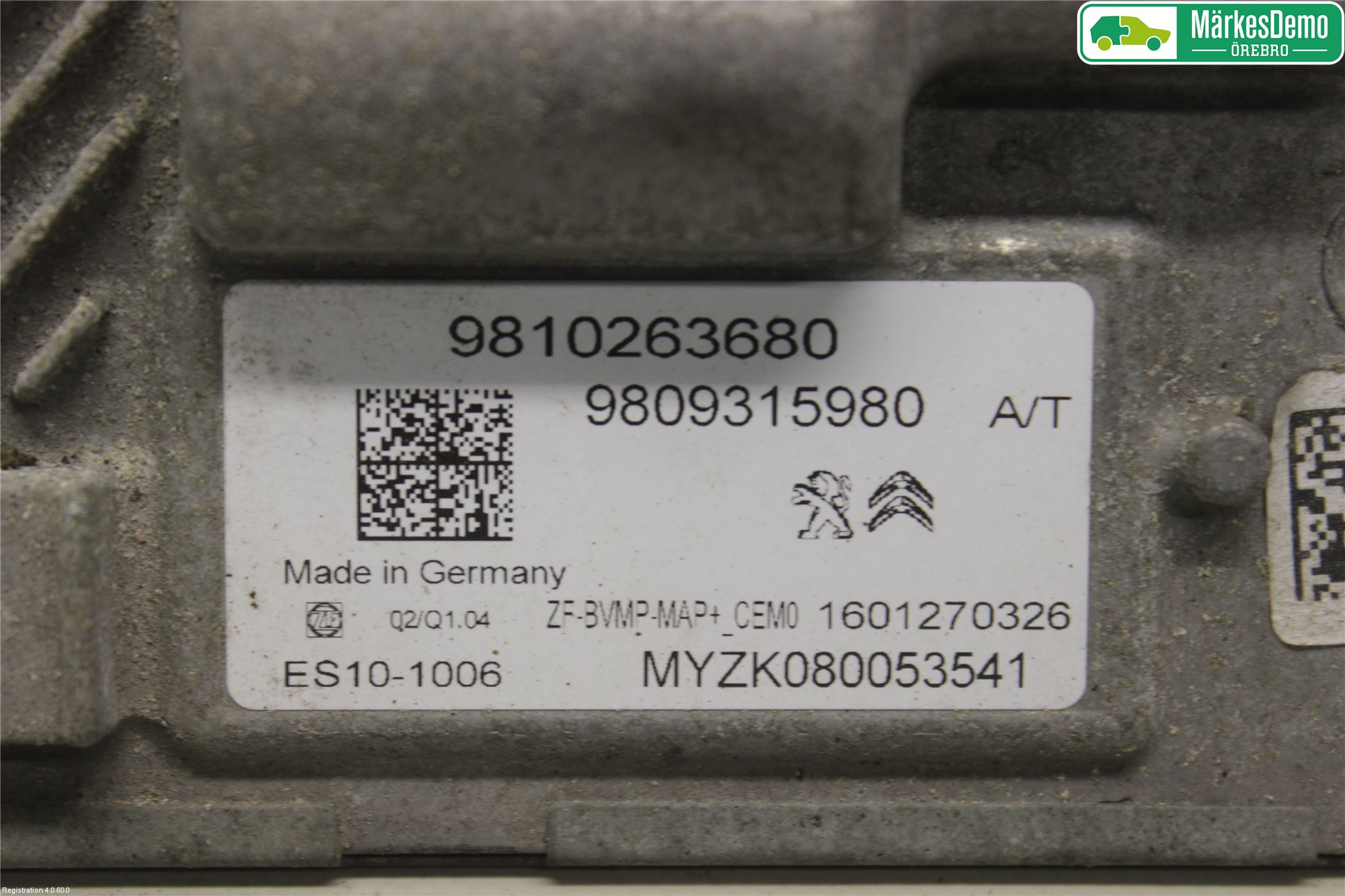 Peugeot 2008 13-20 Styrenhet Växellåda