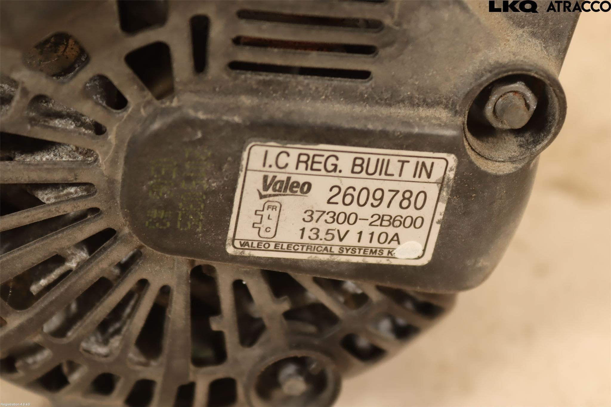 Kia SPORTAGE (SL) 11-15 Generator