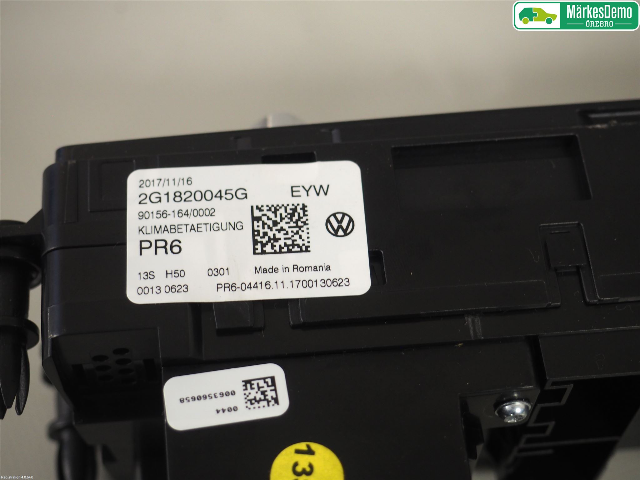 Volkswagen VW POLO VI 18->> Ac Styrenhet Ac Manöveren