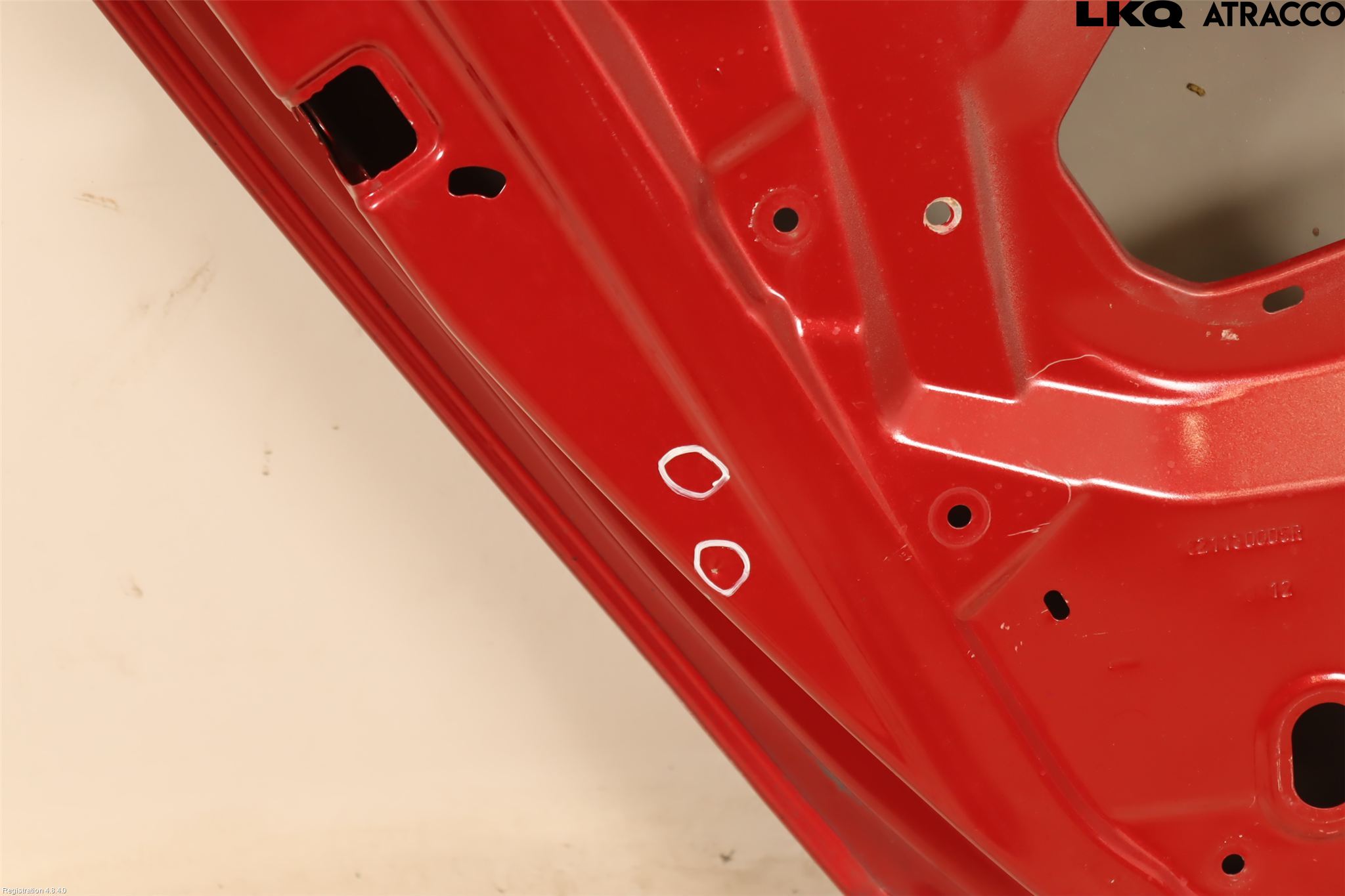 Renault MEGANE III 09-15 Dörr Bak Vänster