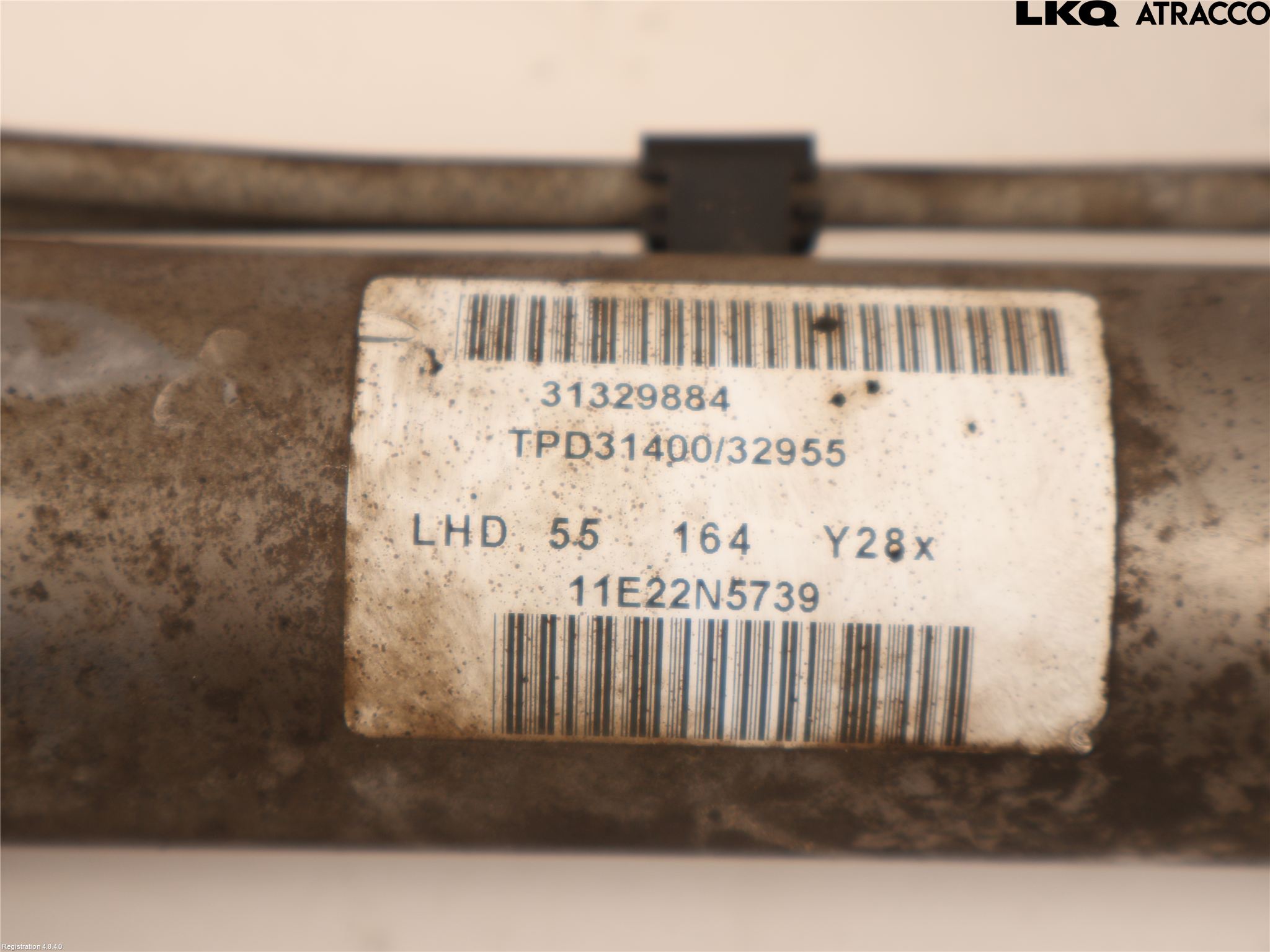 Volvo V70 08-13 Styrväxel Servo -Snäcka