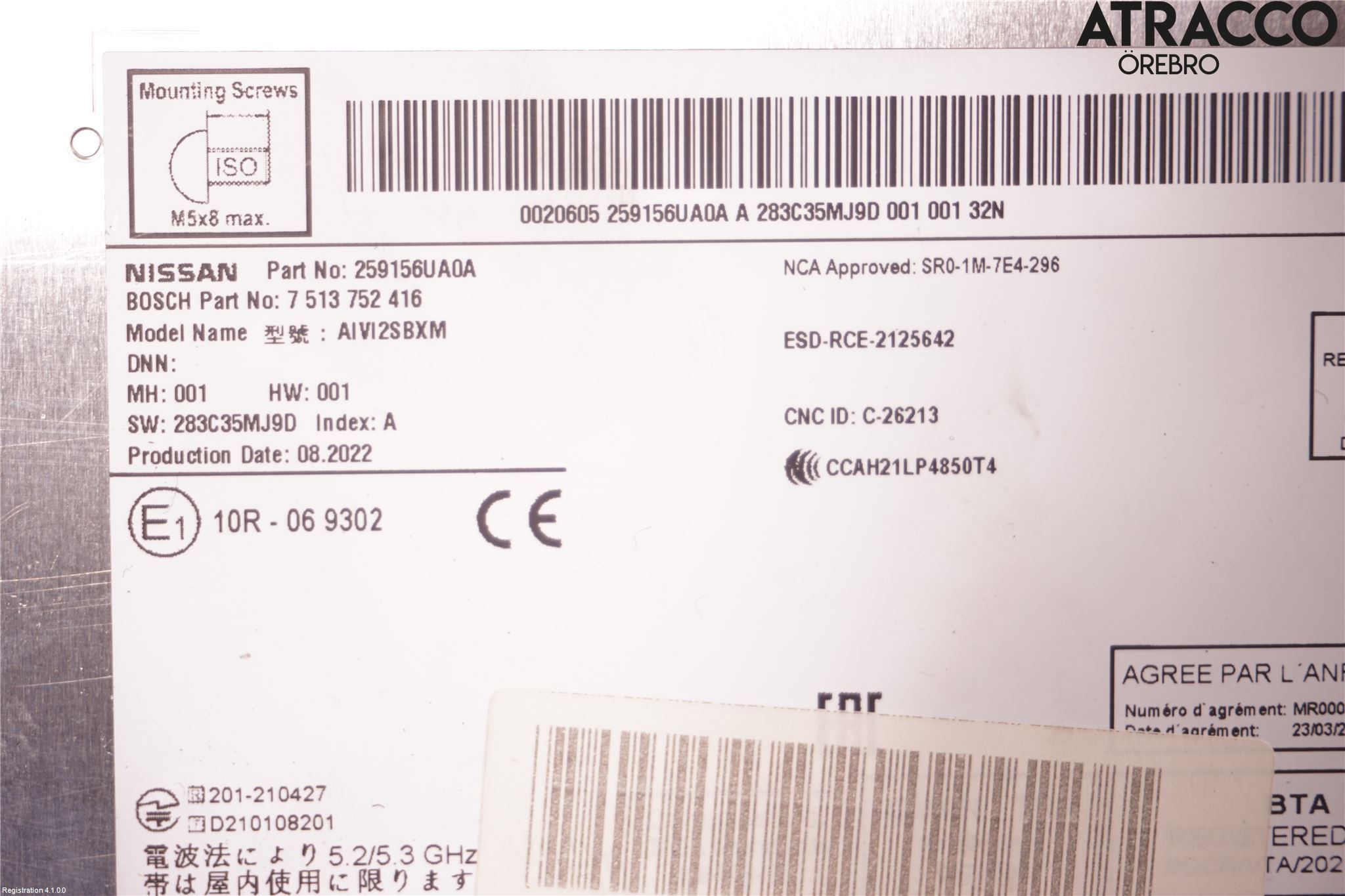 Nissan QASHQAI 21- Radio