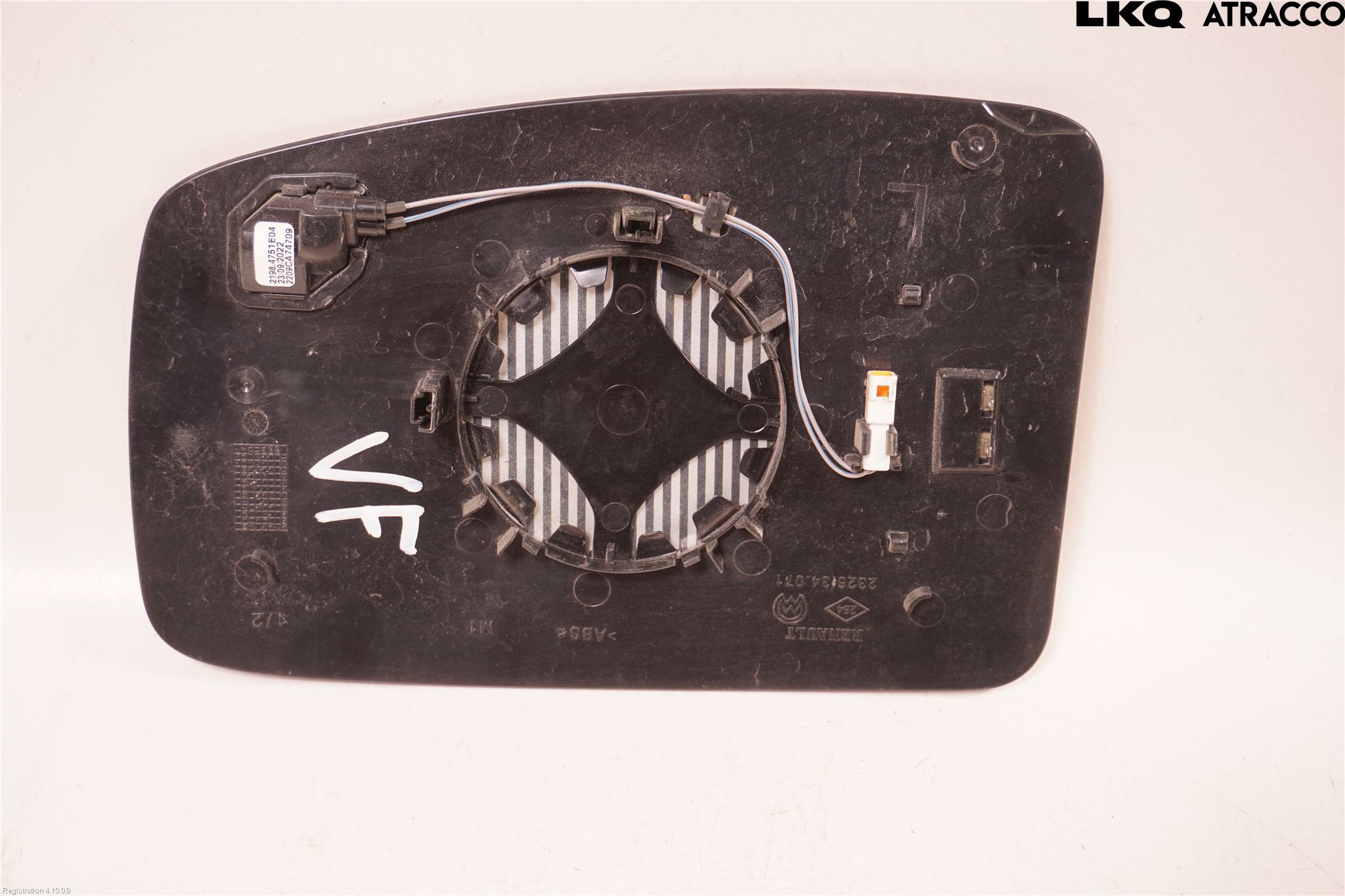 Nissan INTERSTAR 23- Spegelglas Vä