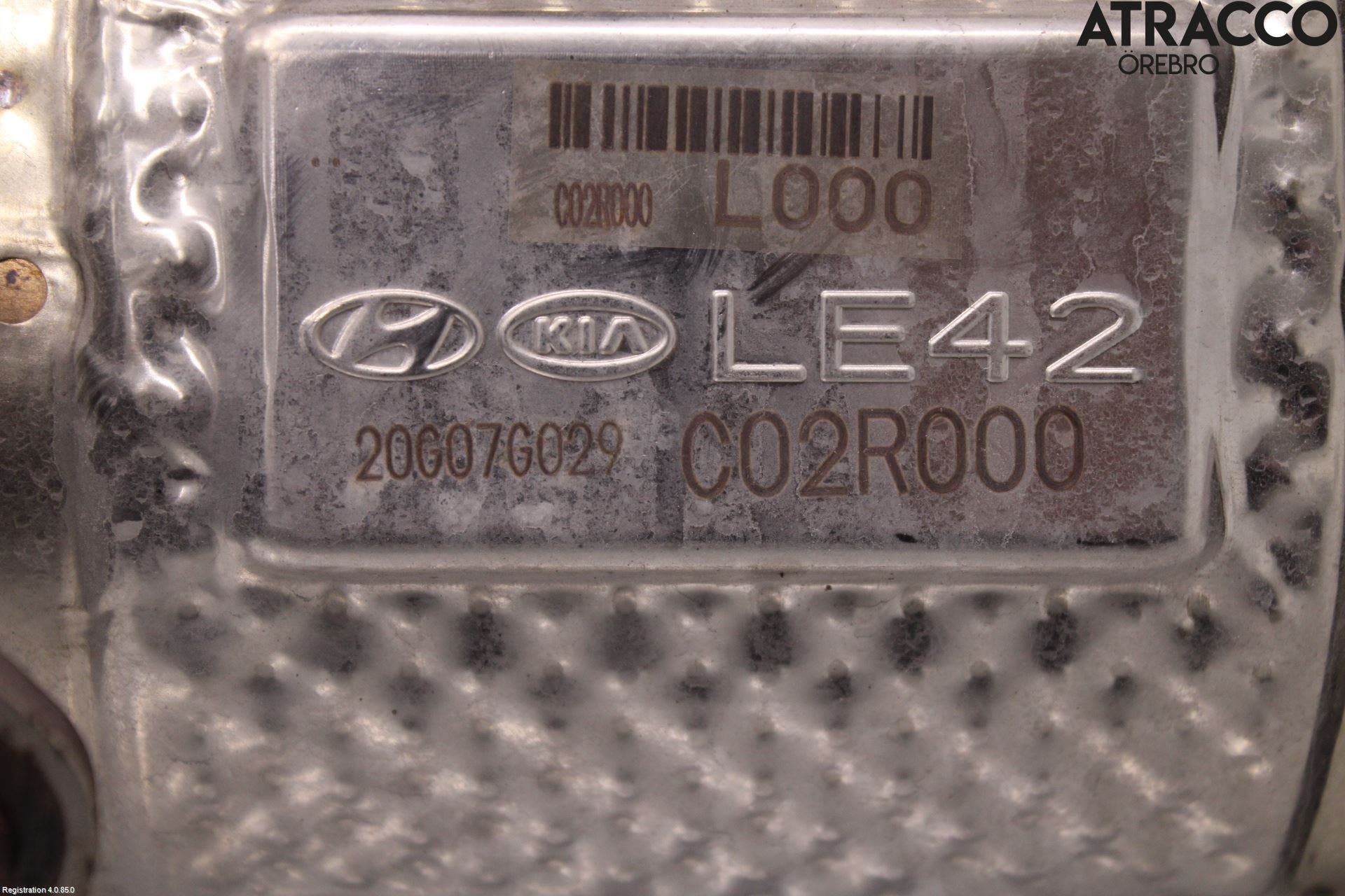 KIA SORENTO 21- Avgas Partikelfilter