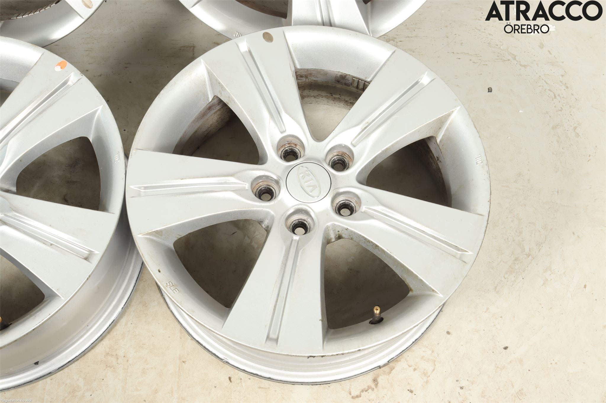 Kia SPORTAGE (SL) 11-15 Fälgsats Aluminium