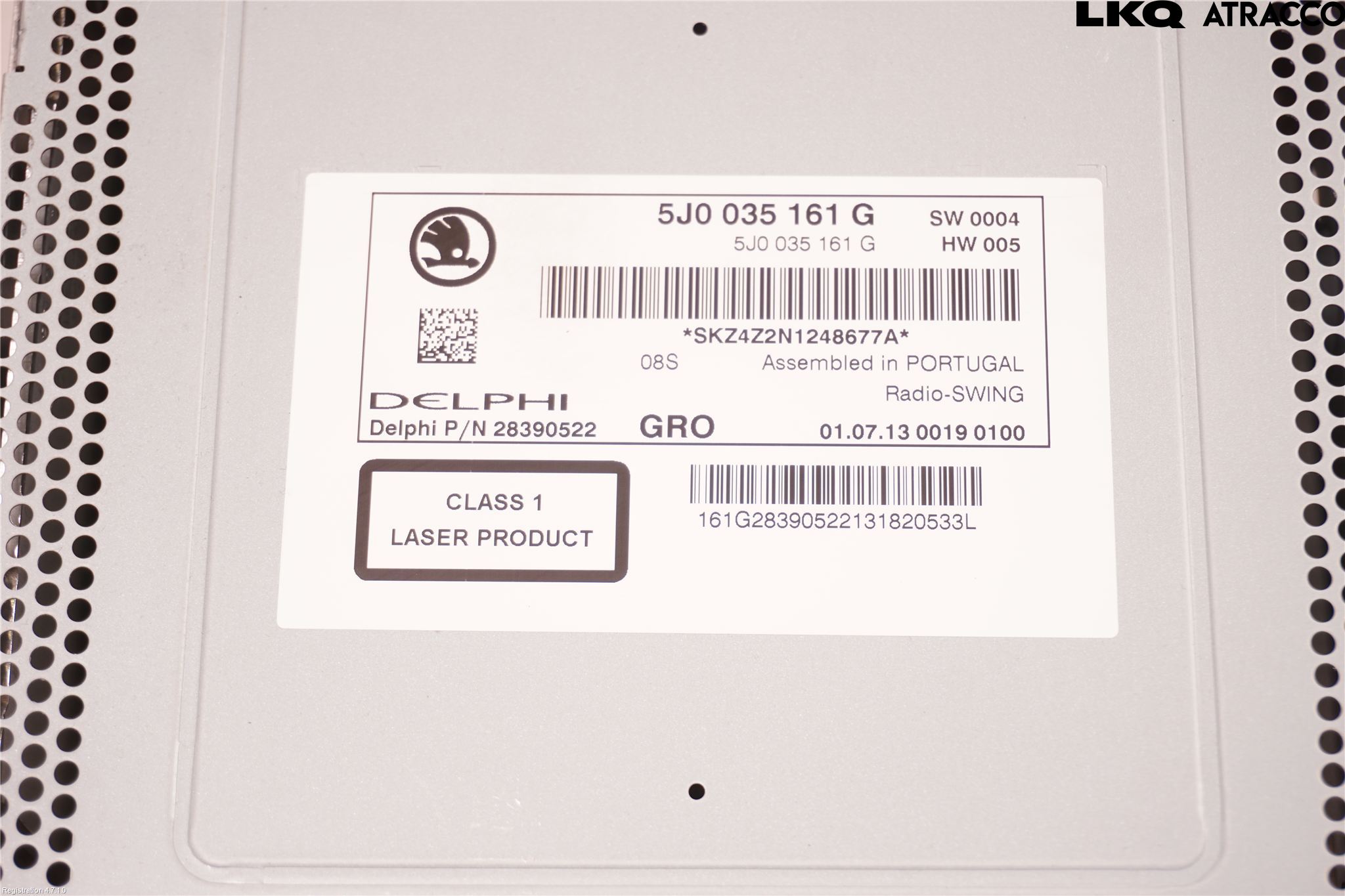 Skoda FABIA 07-14 Cd Radio - Multimediapanel