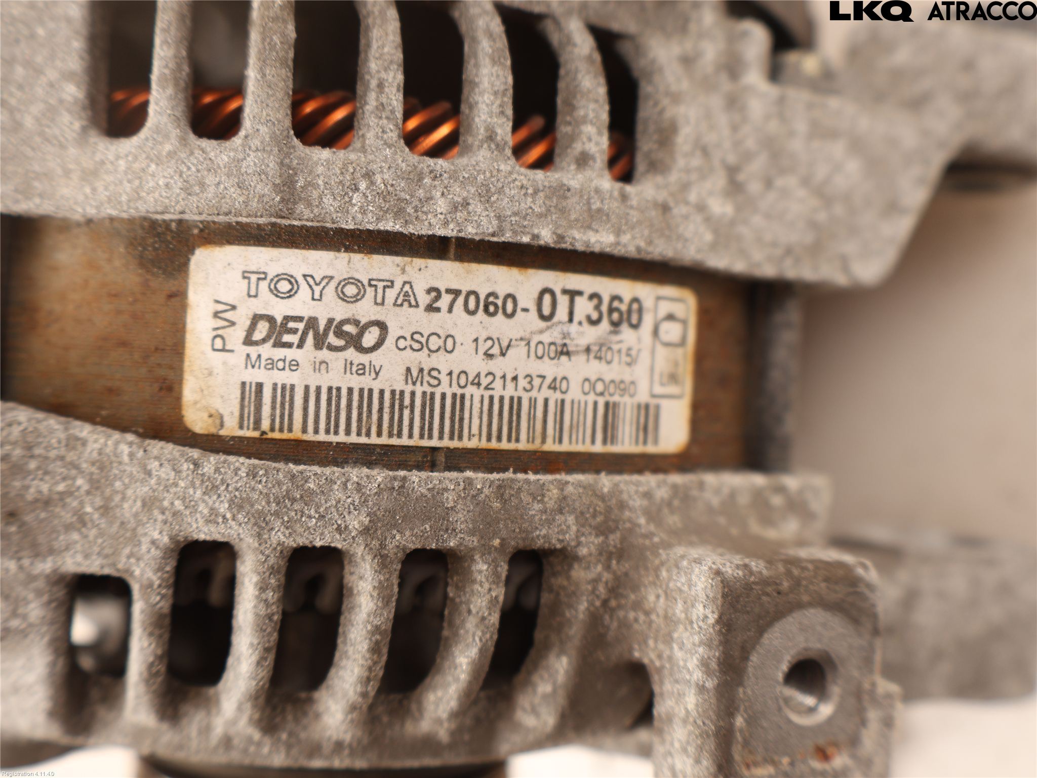 Toyota AVENSIS 16-18 Generator