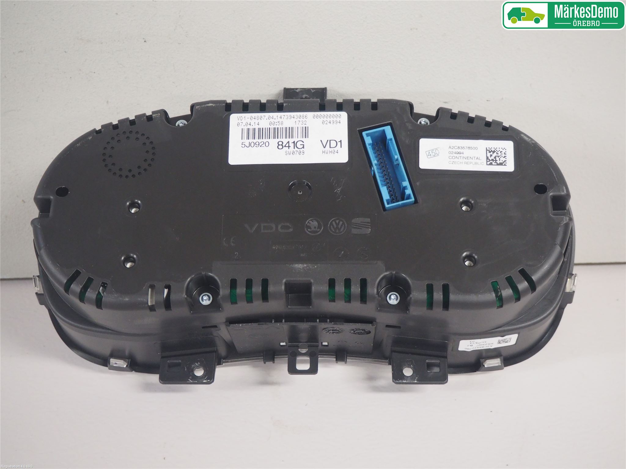 Skoda FABIA 07-14 Instrument Komb