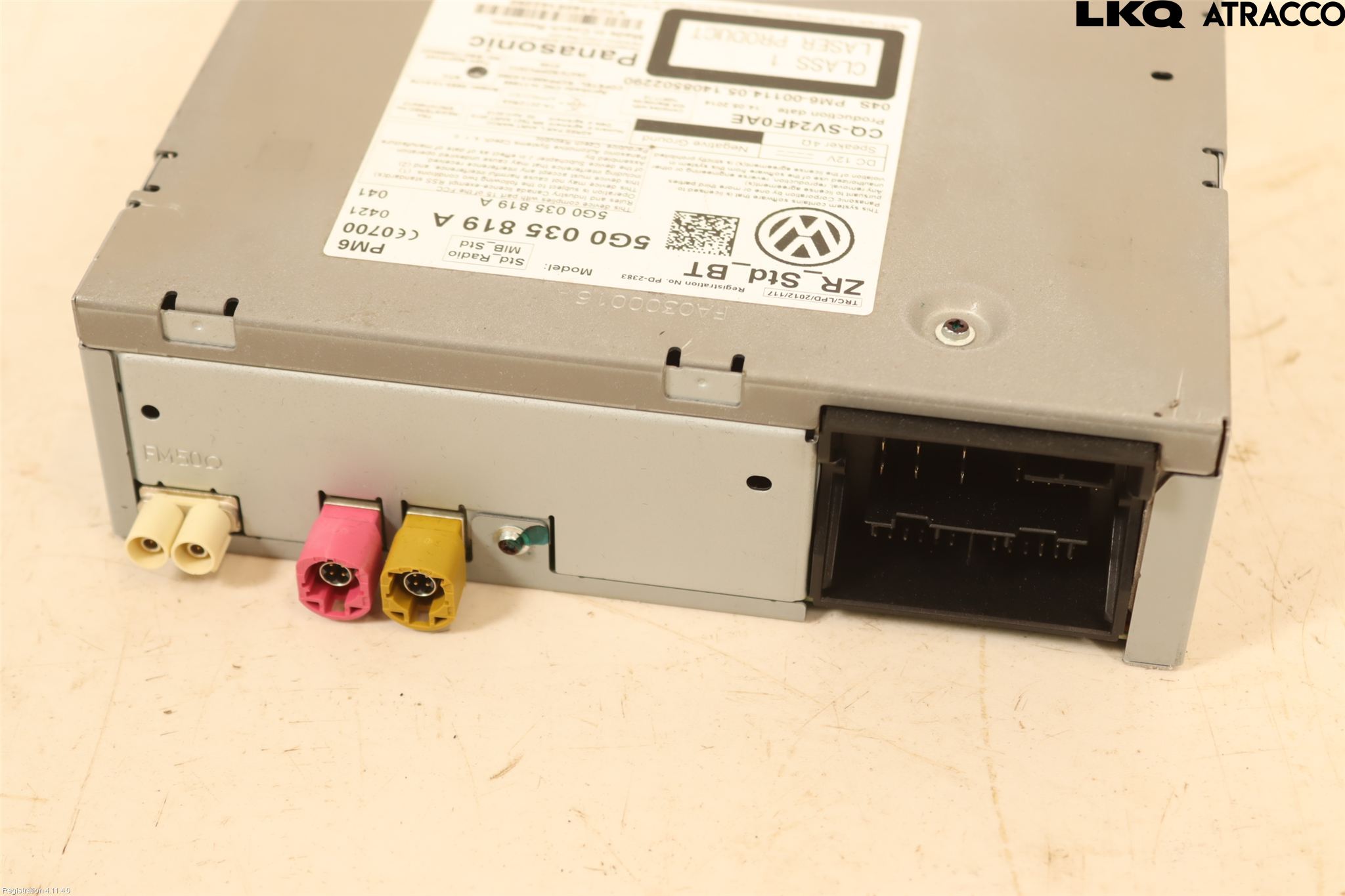 Volkswagen VW GOLF / E-GOLF VII 13-20 Styrenhet Multimedia