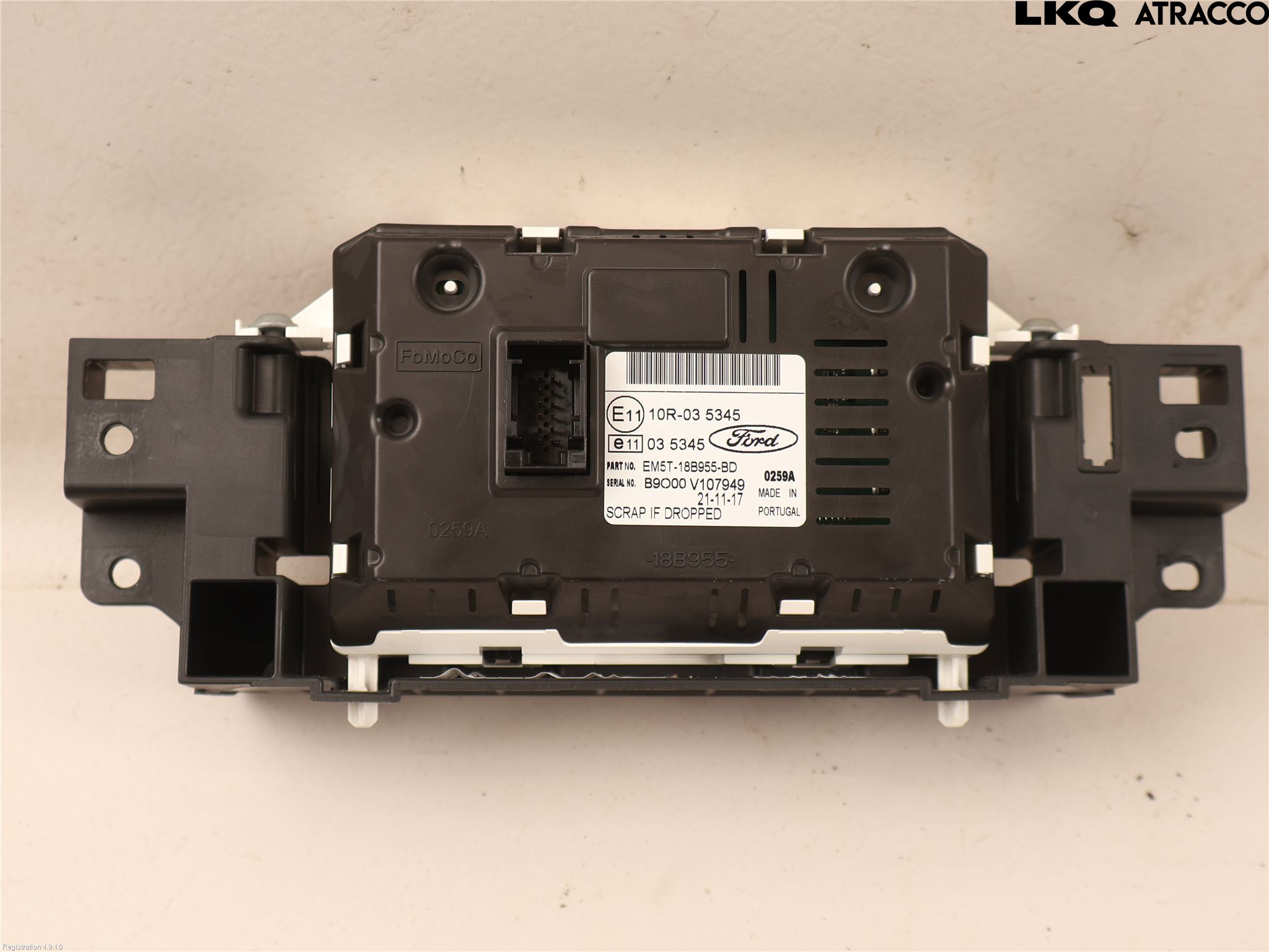 Ford TRANSIT/TOURNEO CONNECT 13-22 Multifunktionsdisplay