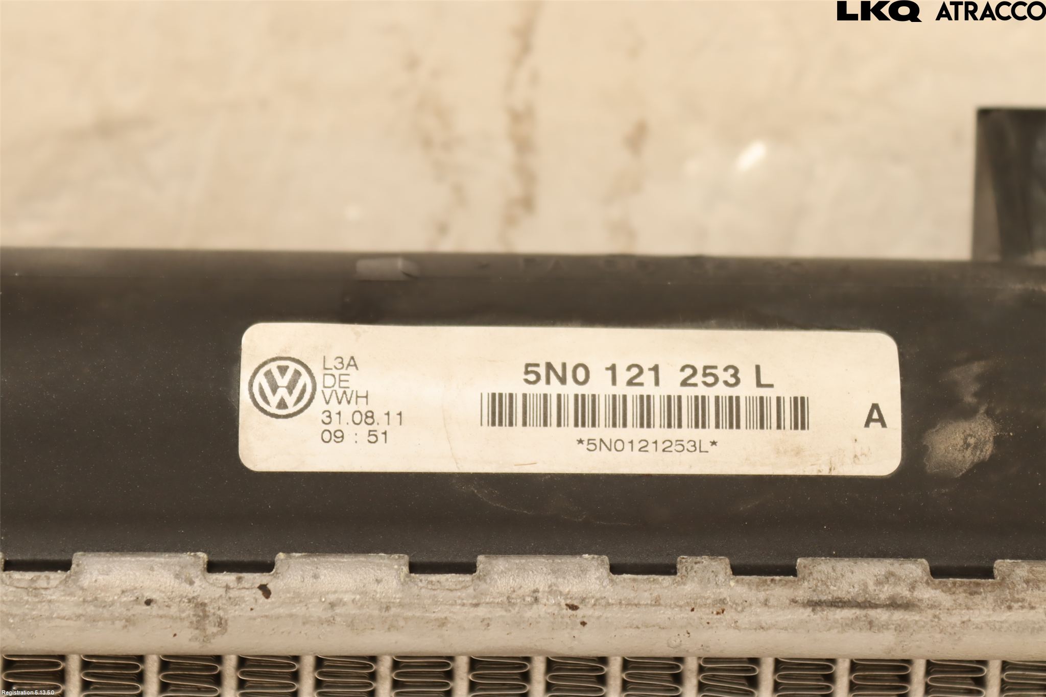 Volkswagen VW TIGUAN 07-16 Kylare Man
