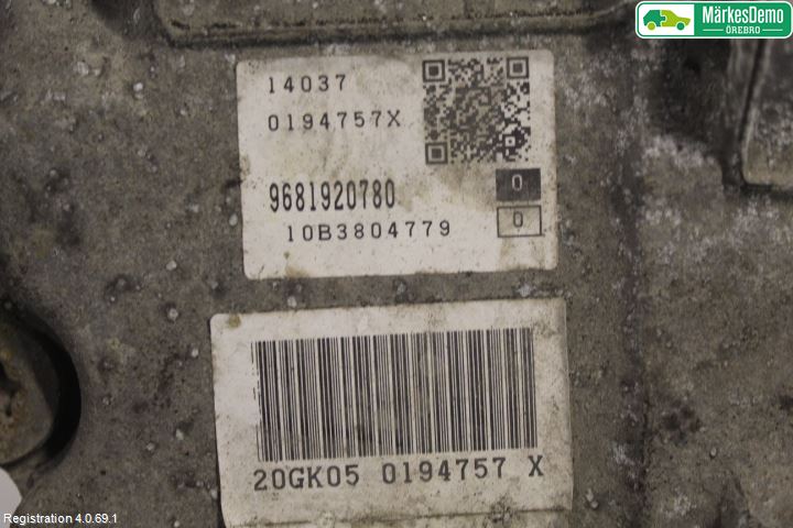 Citroen C5 08-17 Växellåda Automat