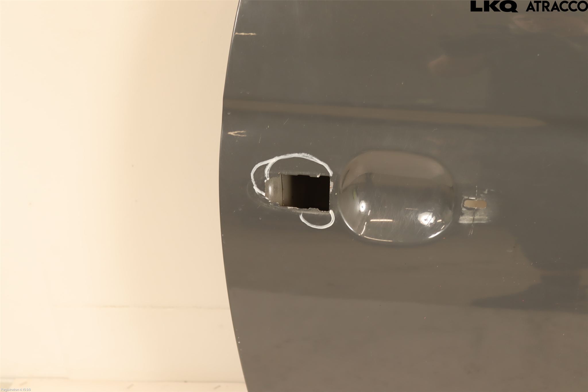 Fiat 500 07- Dörr 2D Höger