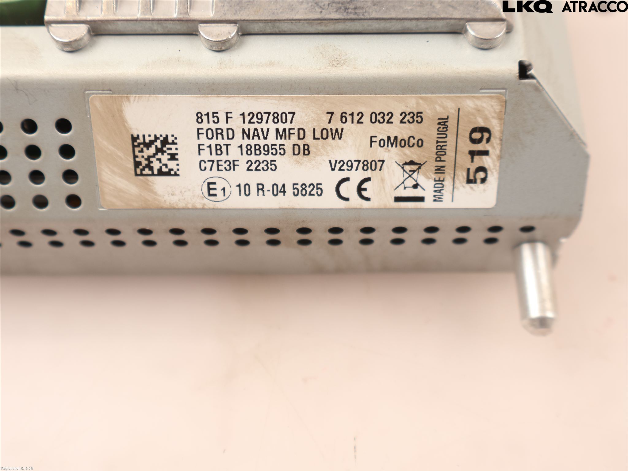 Ford FIESTA 13-17 Bildskärm