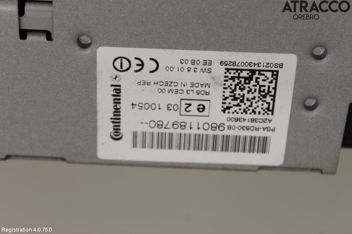 Citroen C4 II 11-18 Radio