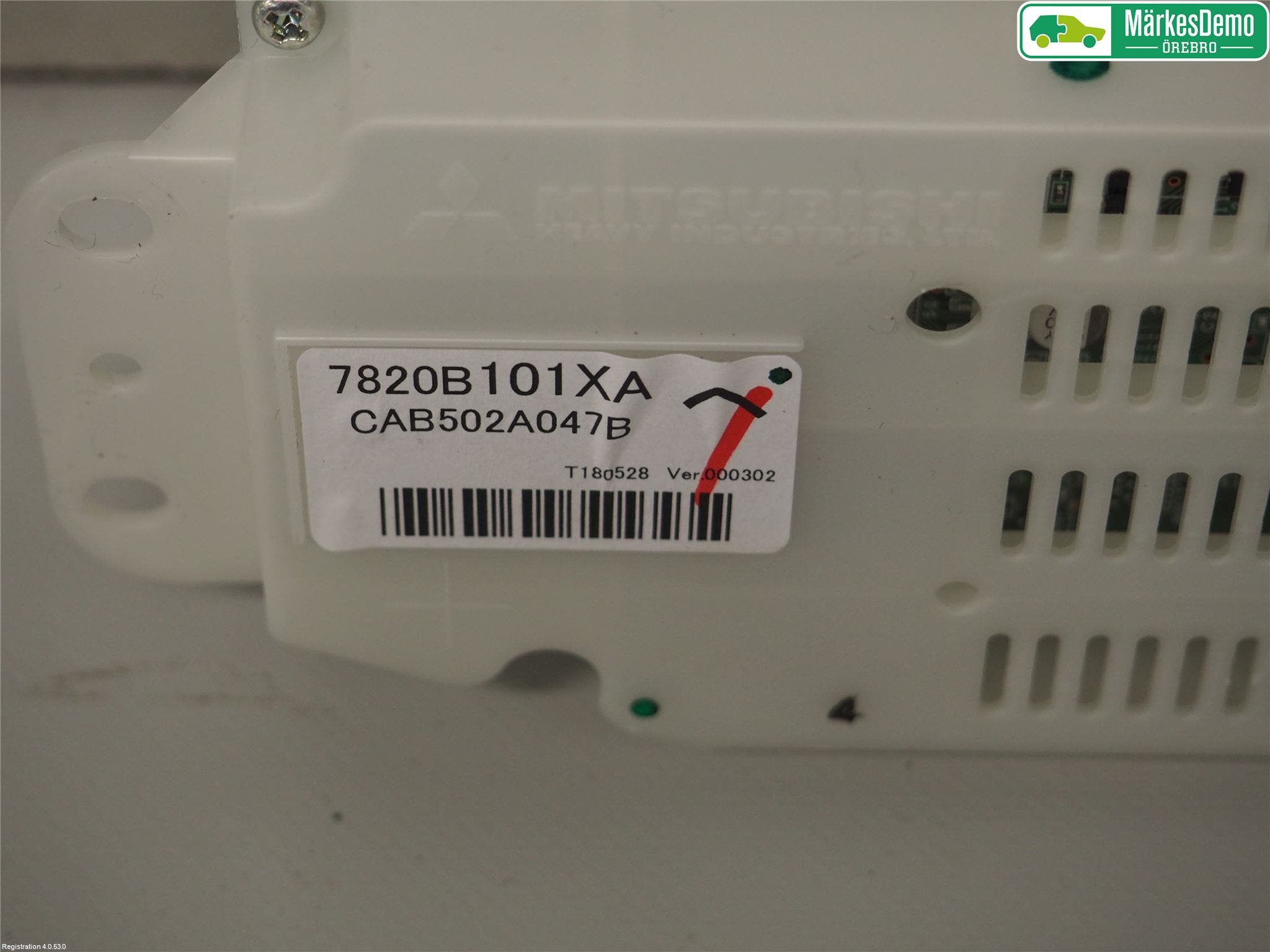 Mitsubishi OUTLANDER 13-21 Ac Styrenhet Ac Manöveren